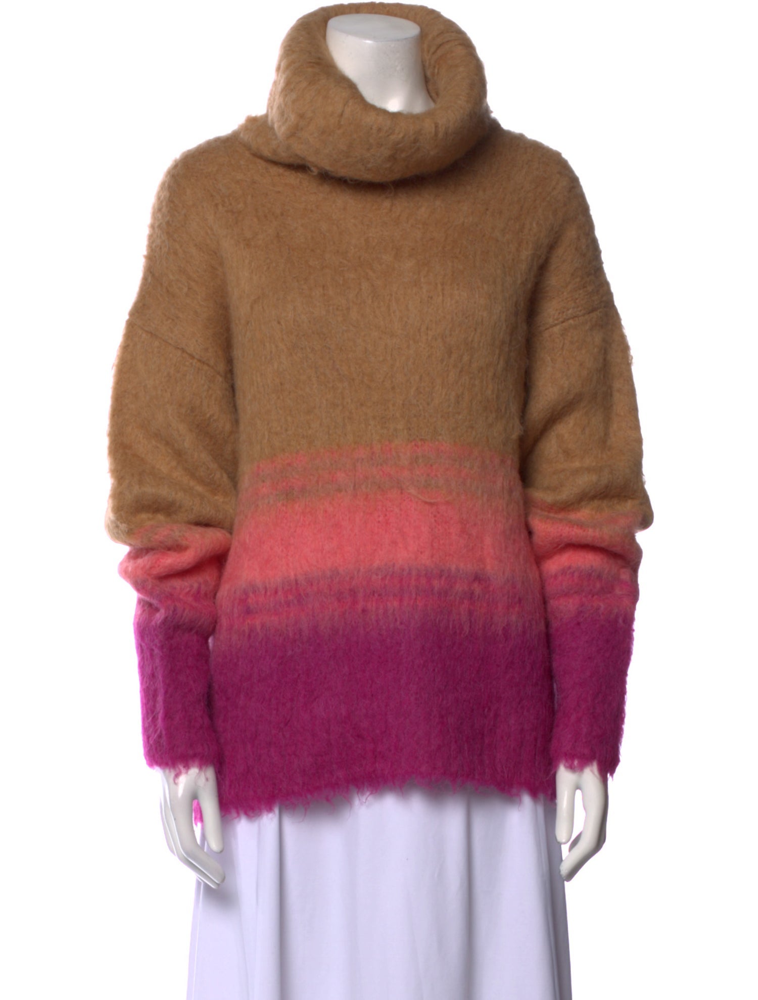 Tanya Taylor Alpaca Striped Sweater