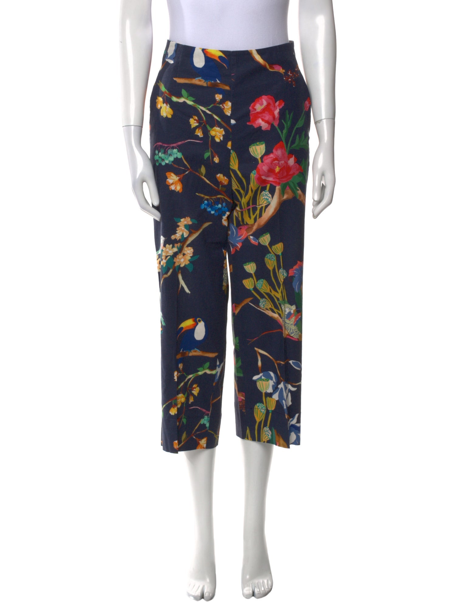 Tanya Taylor Printed Wide Leg Pants