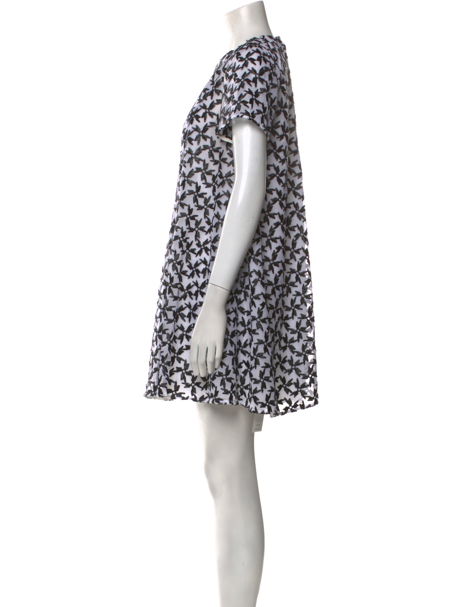 Tanya Taylor Printed Mini Dress