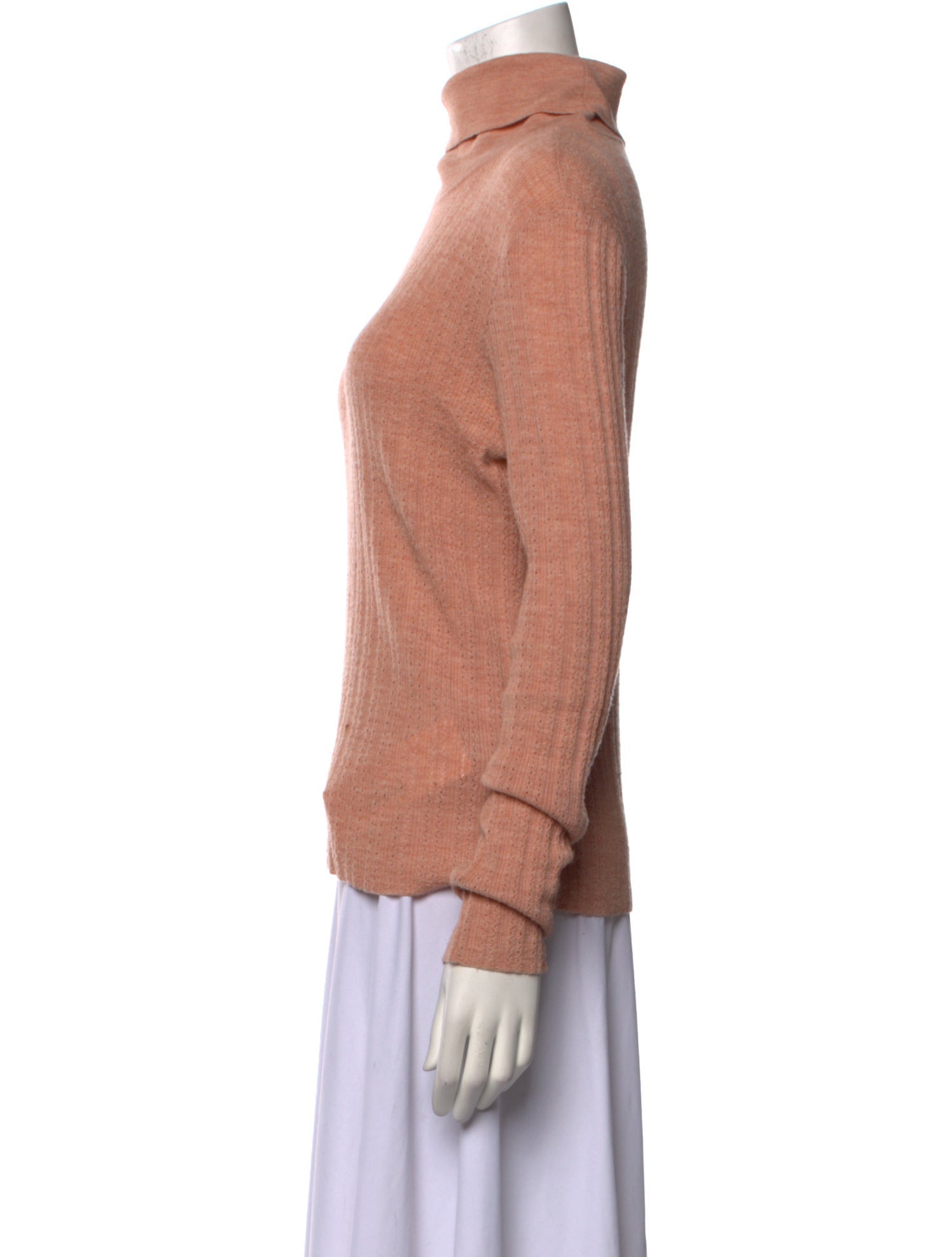 Tanya Taylor Merino Wool Turtleneck Sweater