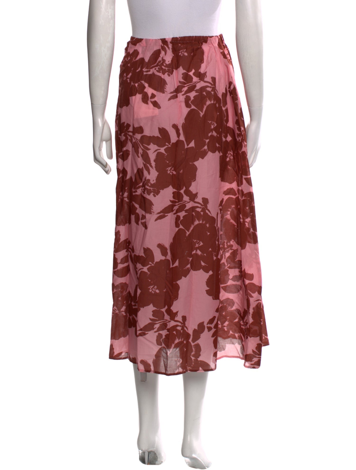 Tanya Taylor Floral Print Midi Length Skirt w/ Tags