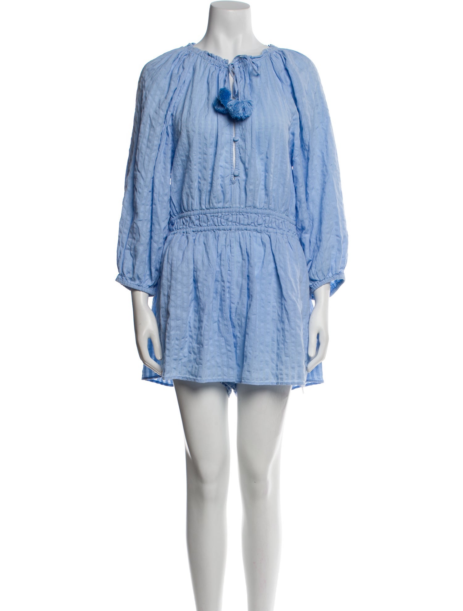 Tanya Taylor Cowl Neck Romper