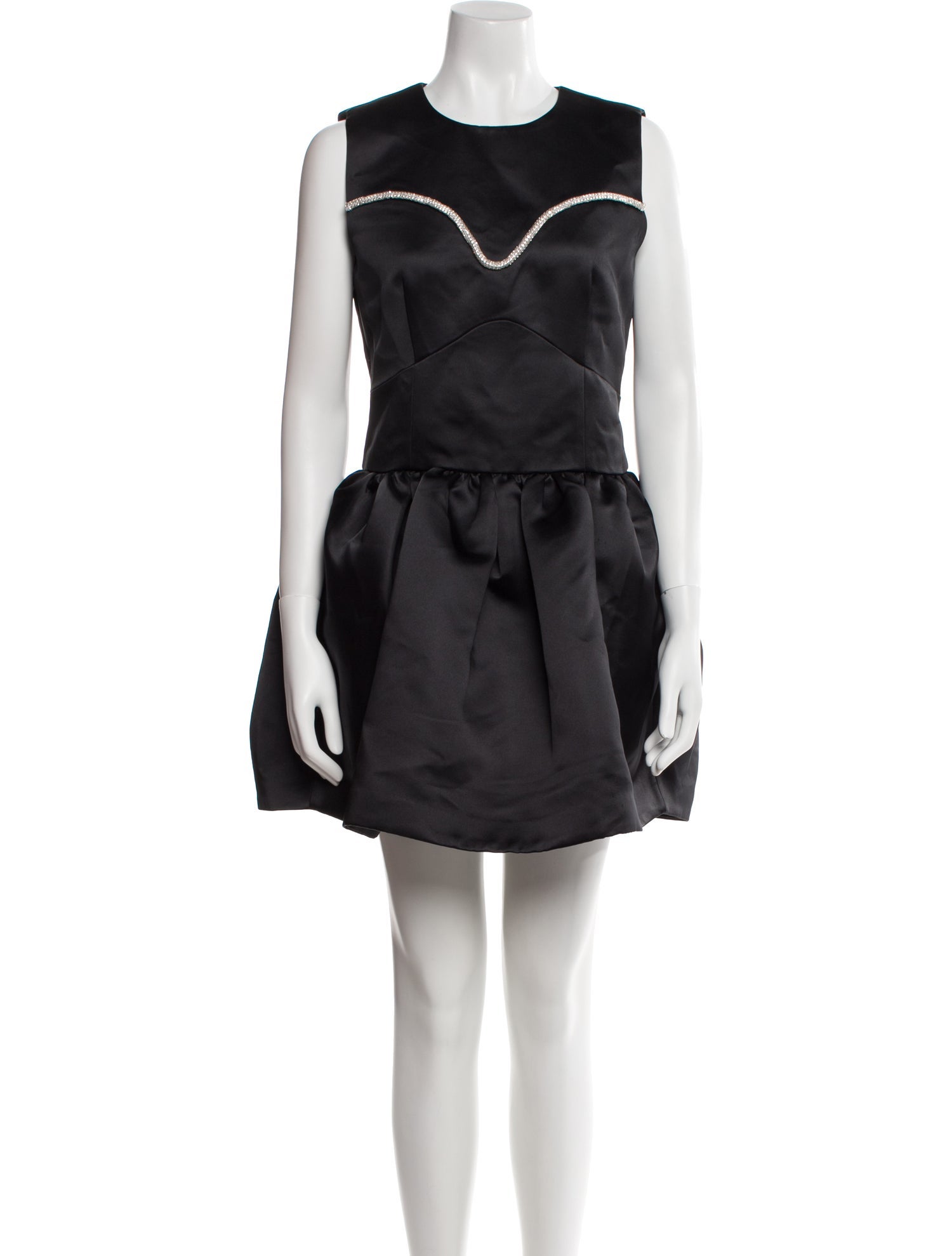 Tanya Taylor Crew Neck Mini Dress