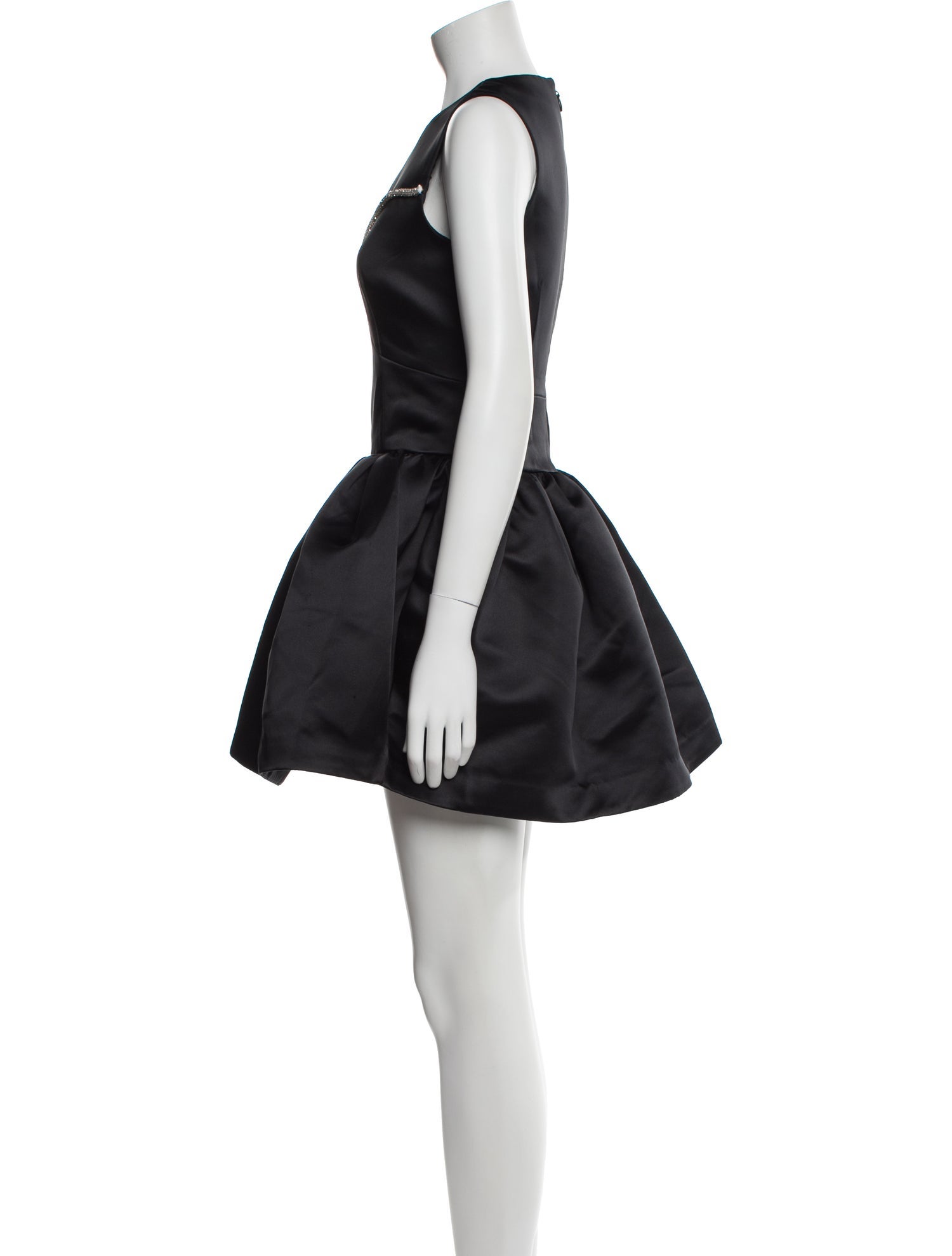 Tanya Taylor Crew Neck Mini Dress