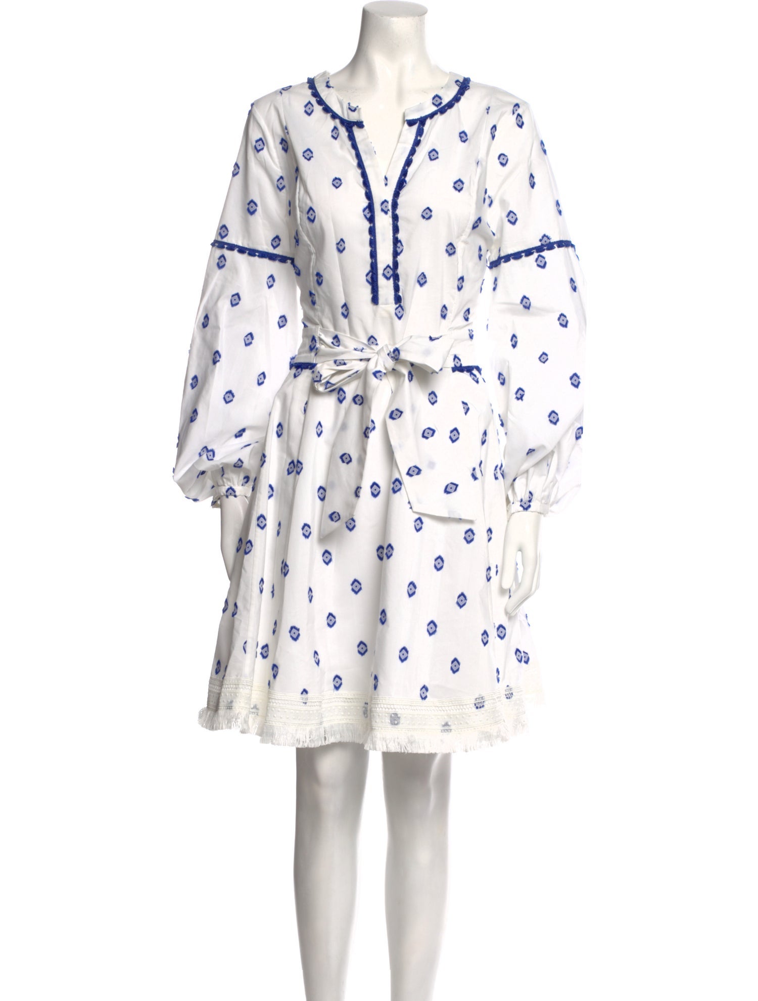 Tanya Taylor Floral Print Knee-Length Dress