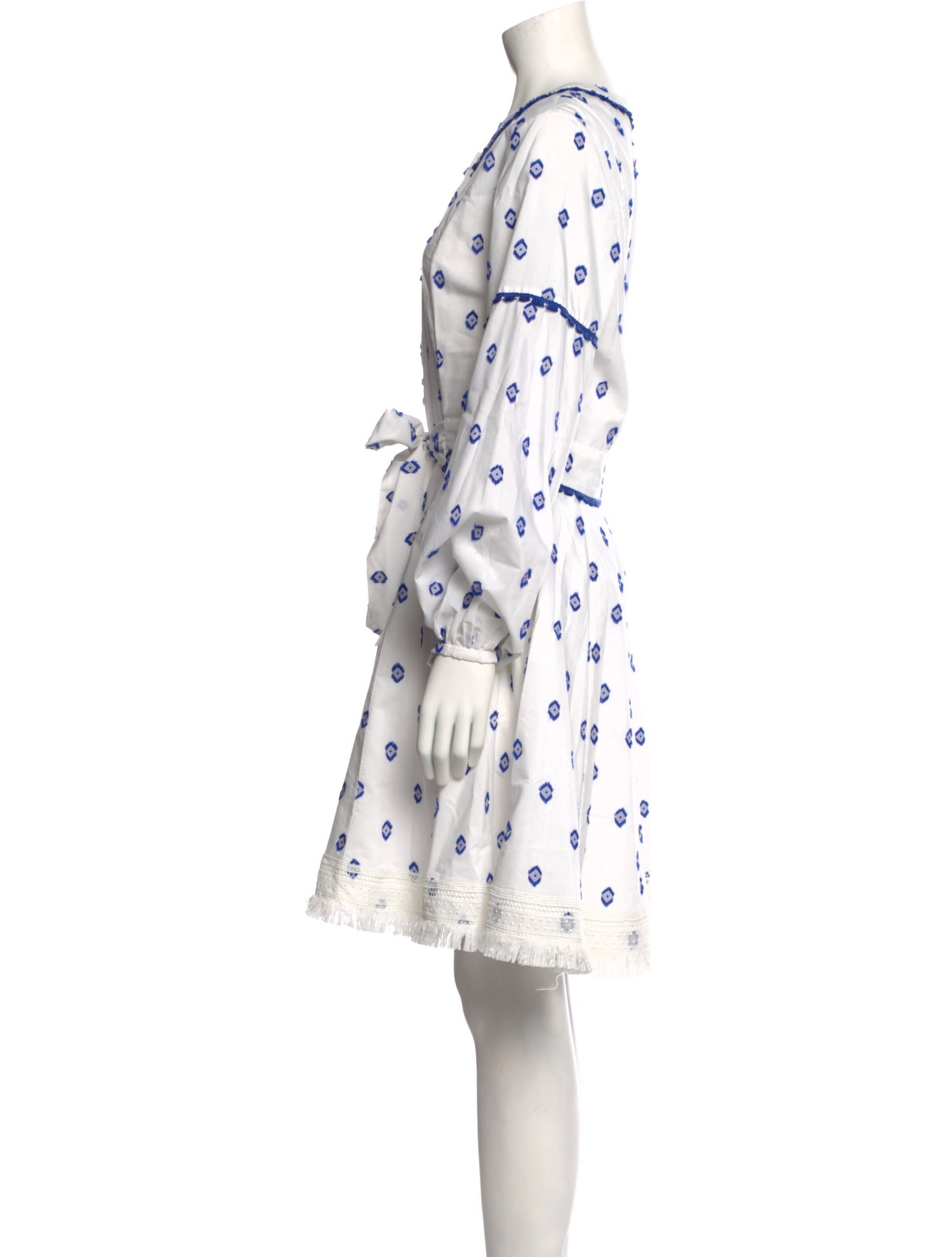 Tanya Taylor Floral Print Knee-Length Dress