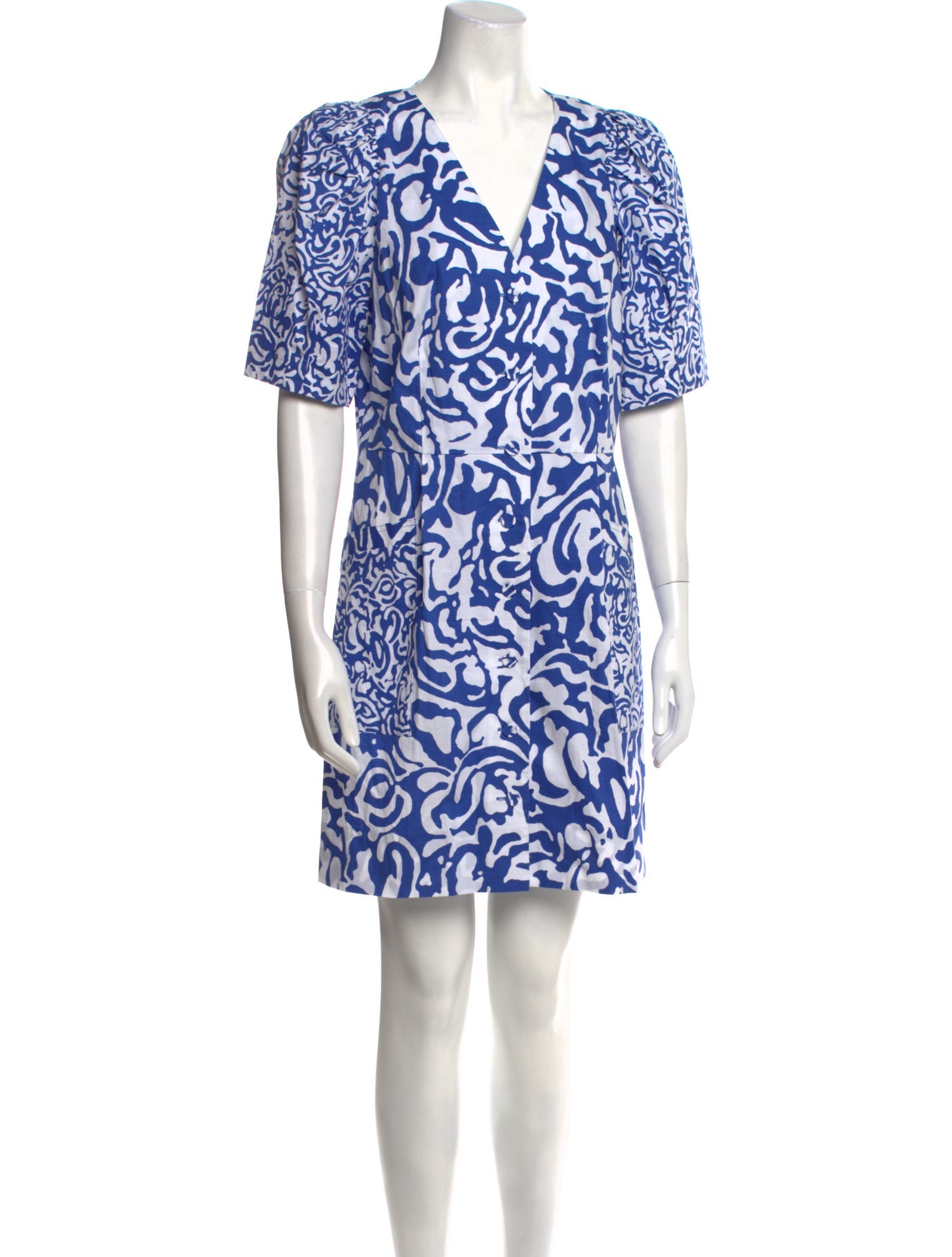 Tanya Taylor Printed Mini Dress