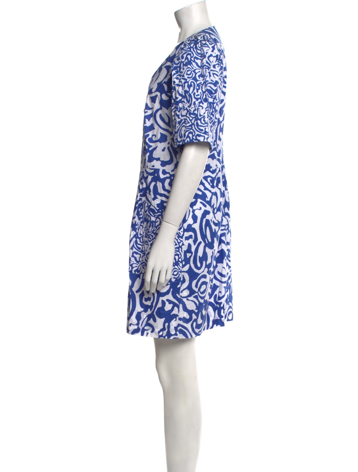 Tanya Taylor Printed Mini Dress