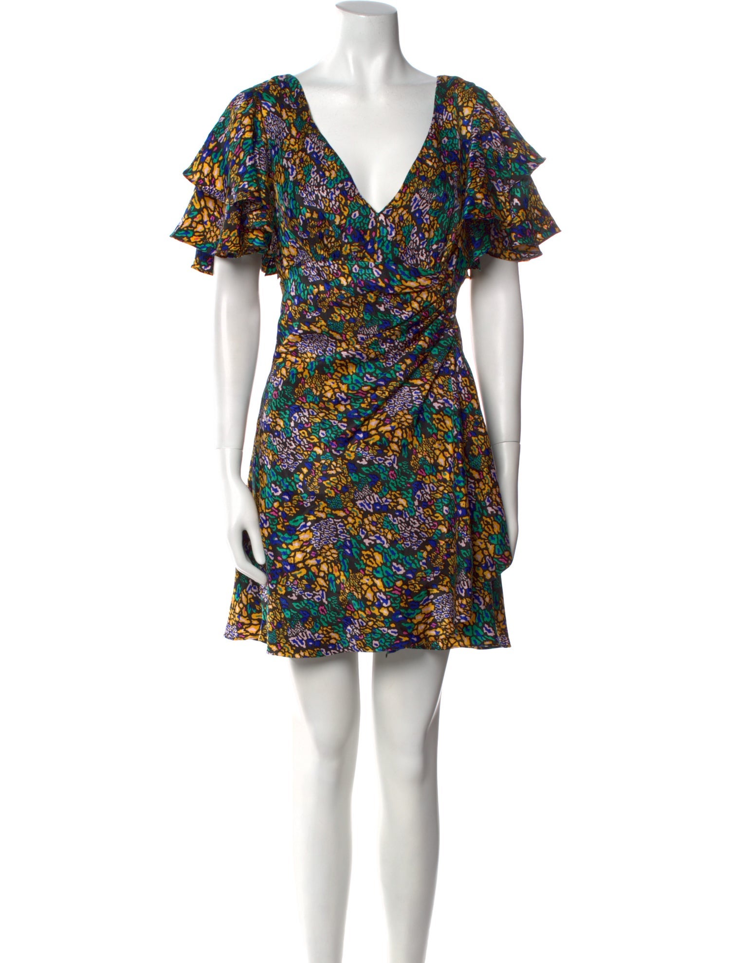 Tanya Taylor Silk Mini Dress