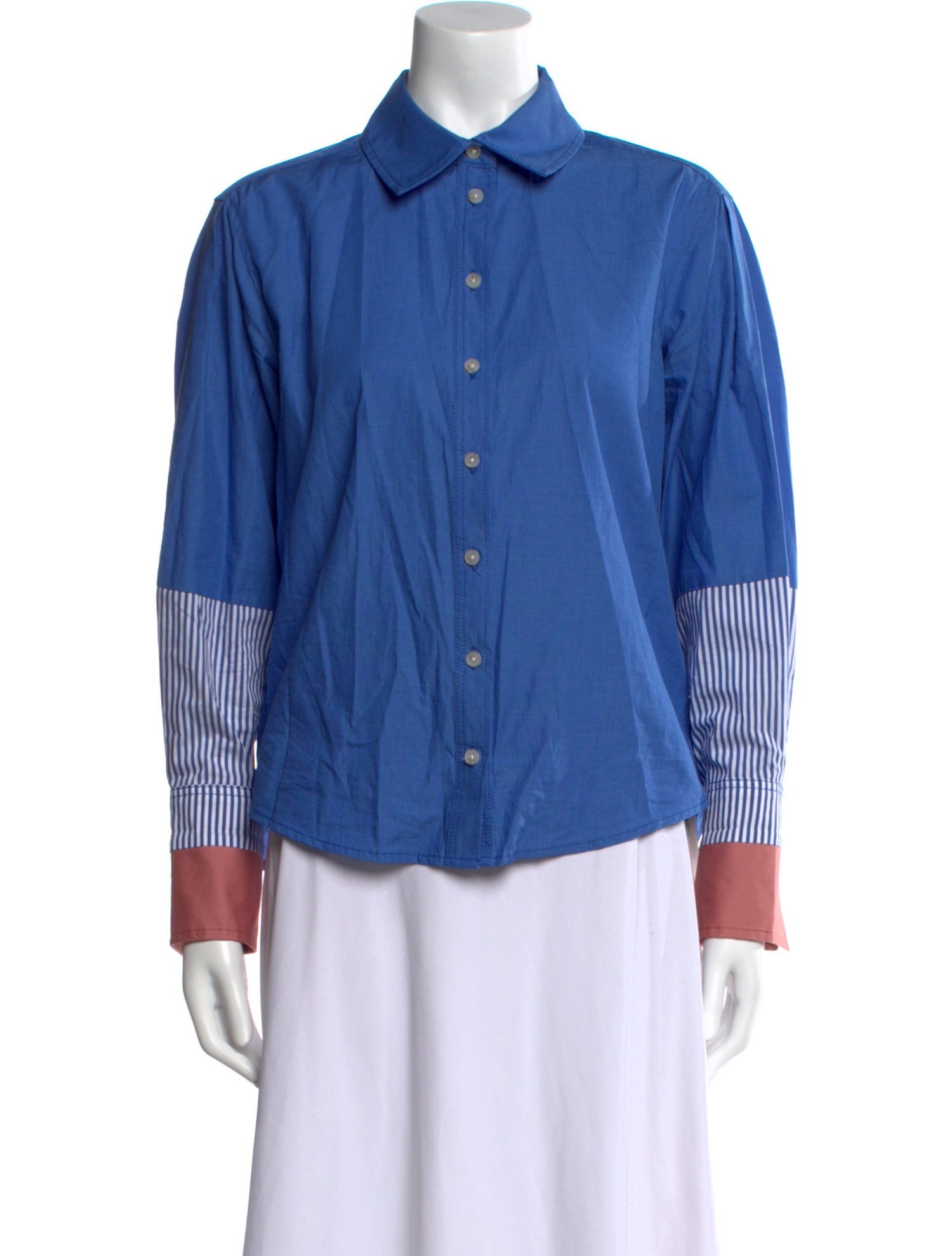 Tanya Taylor Long Sleeve Button-Up Top