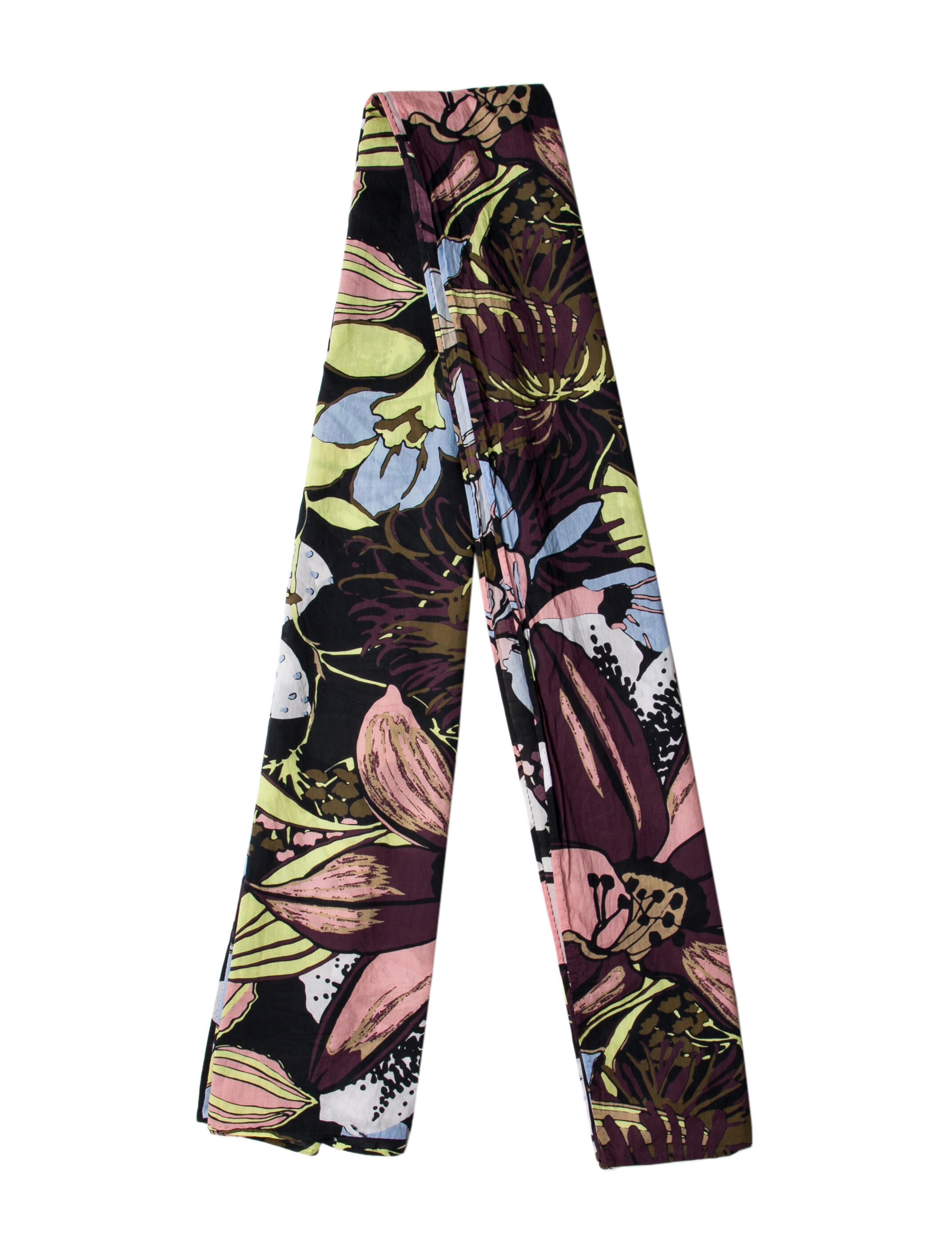 Tanya Taylor Silk Floral Print Shawl