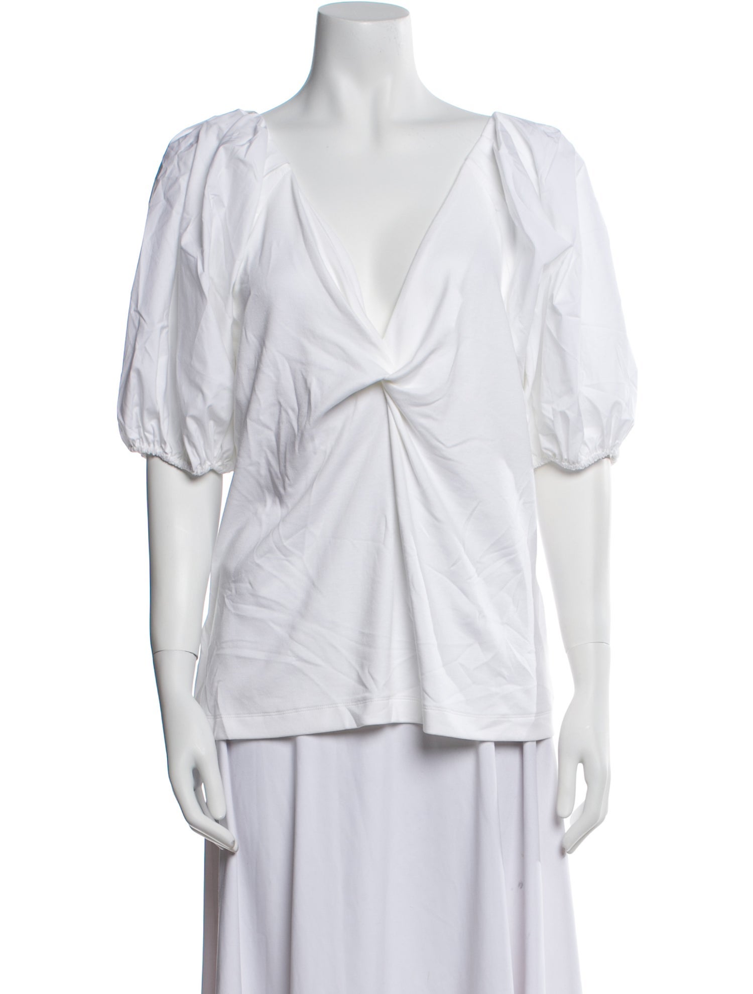 Tanya Taylor V-Neck Three-Quarter Sleeve Blouse w/ Tags