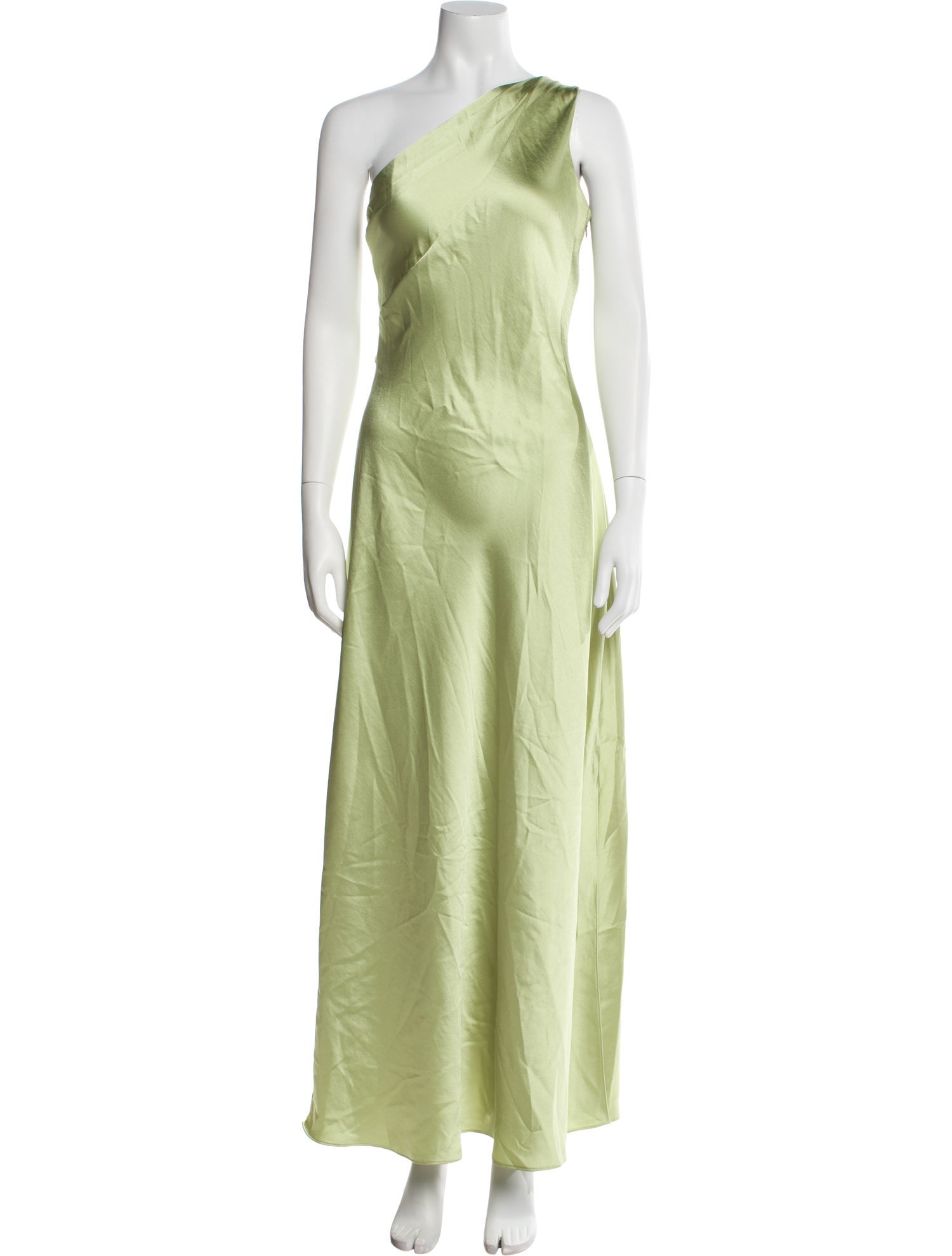 Tanya Taylor One-Shoulder Long Dress