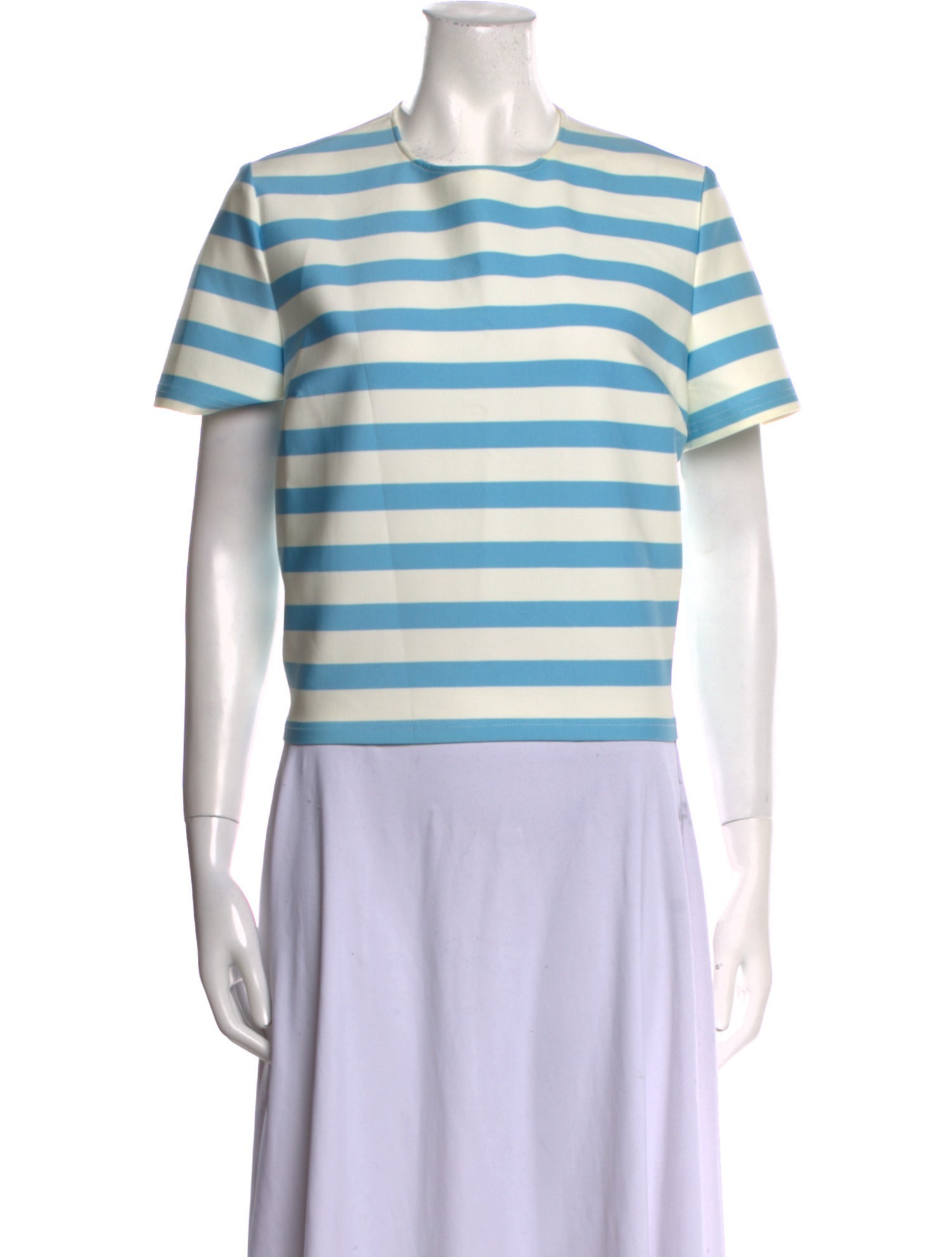 Tanya Taylor Striped Crew Neck T-Shirt