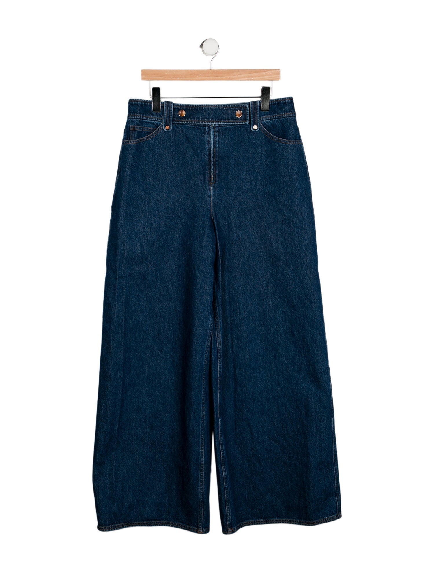 Tanya Taylor High-Rise Wide Leg Jeans