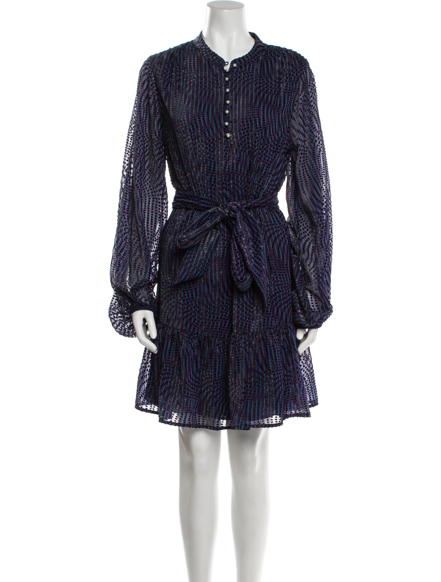 Tanya Taylor Printed Knee-Length Dress