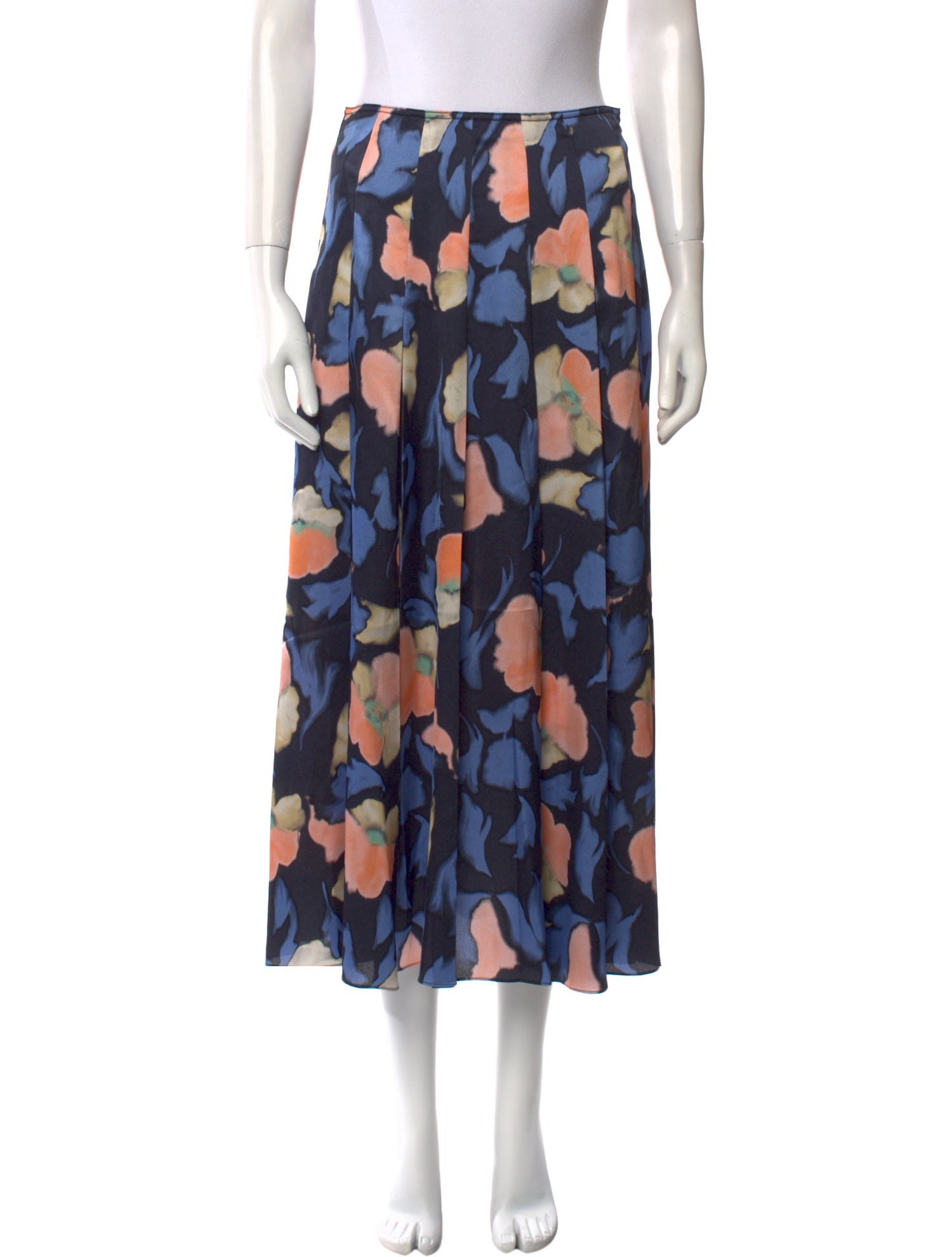 Tanya Taylor Printed Midi Length Skirt w/ Tags