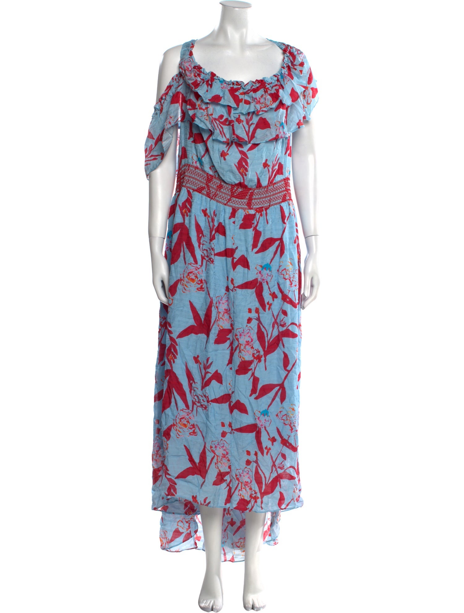 Tanya Taylor Silk Long Dress