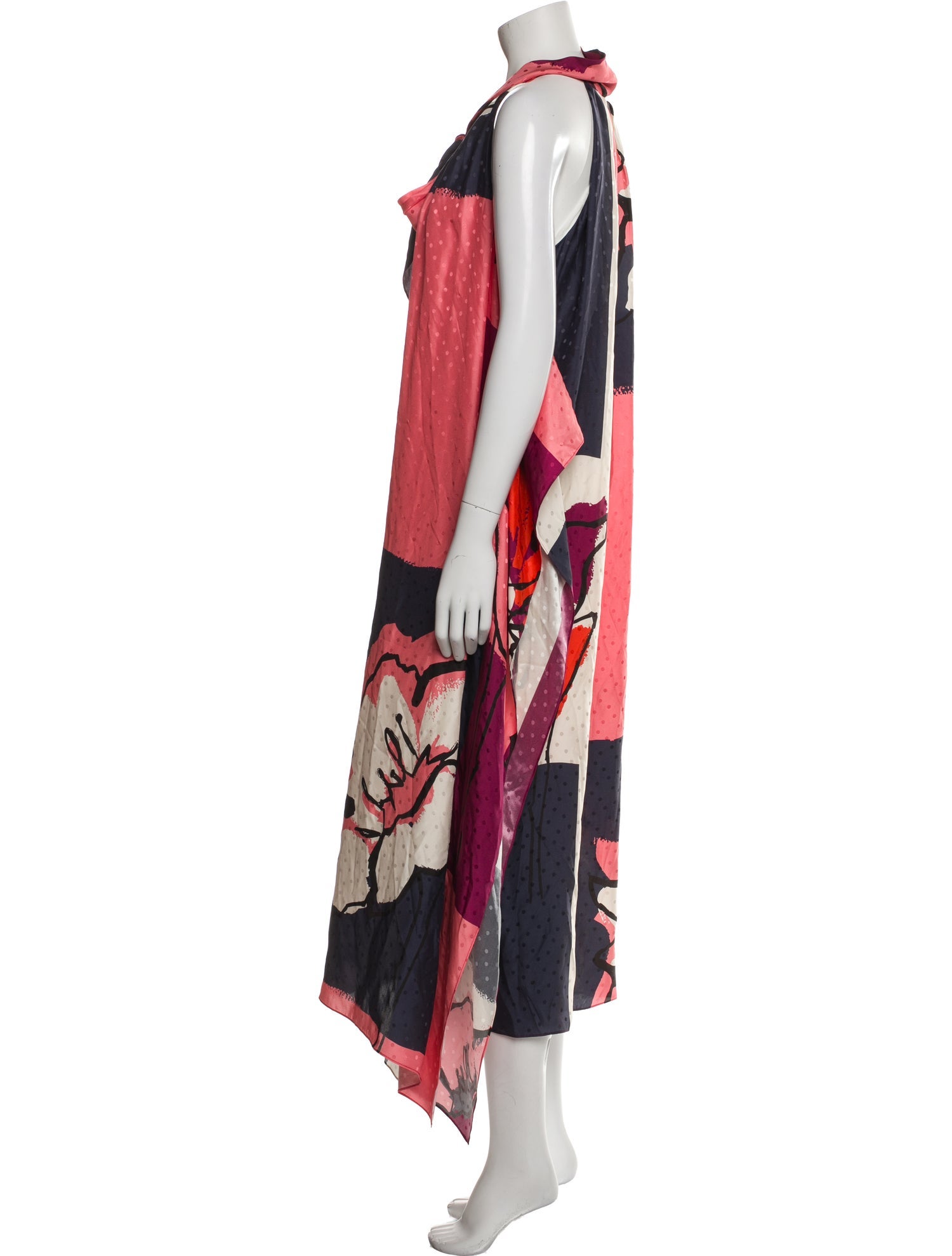 Tanya Taylor Silk Long Dress