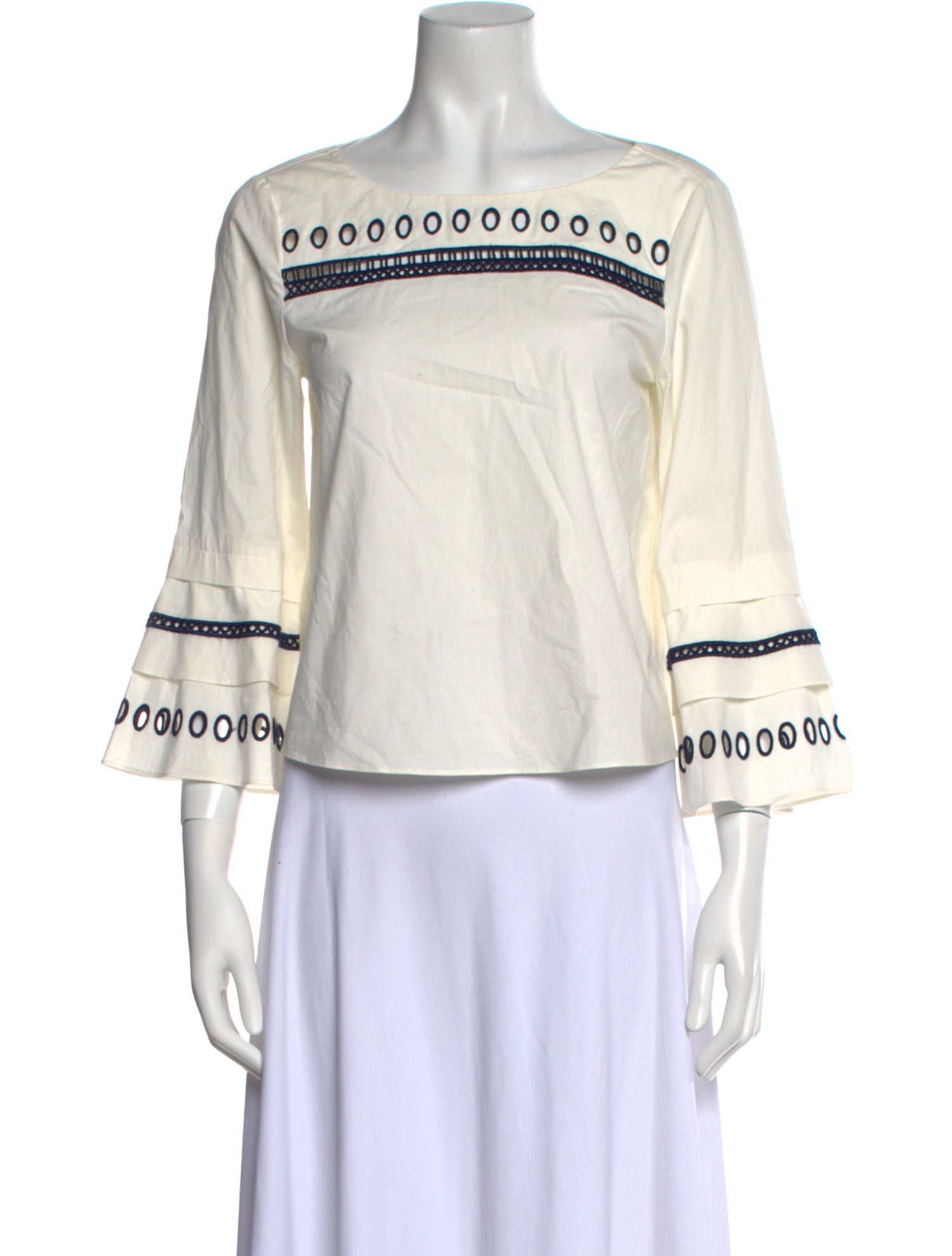 Tanya Taylor Graphic Print Scoop Neck T-Shirt