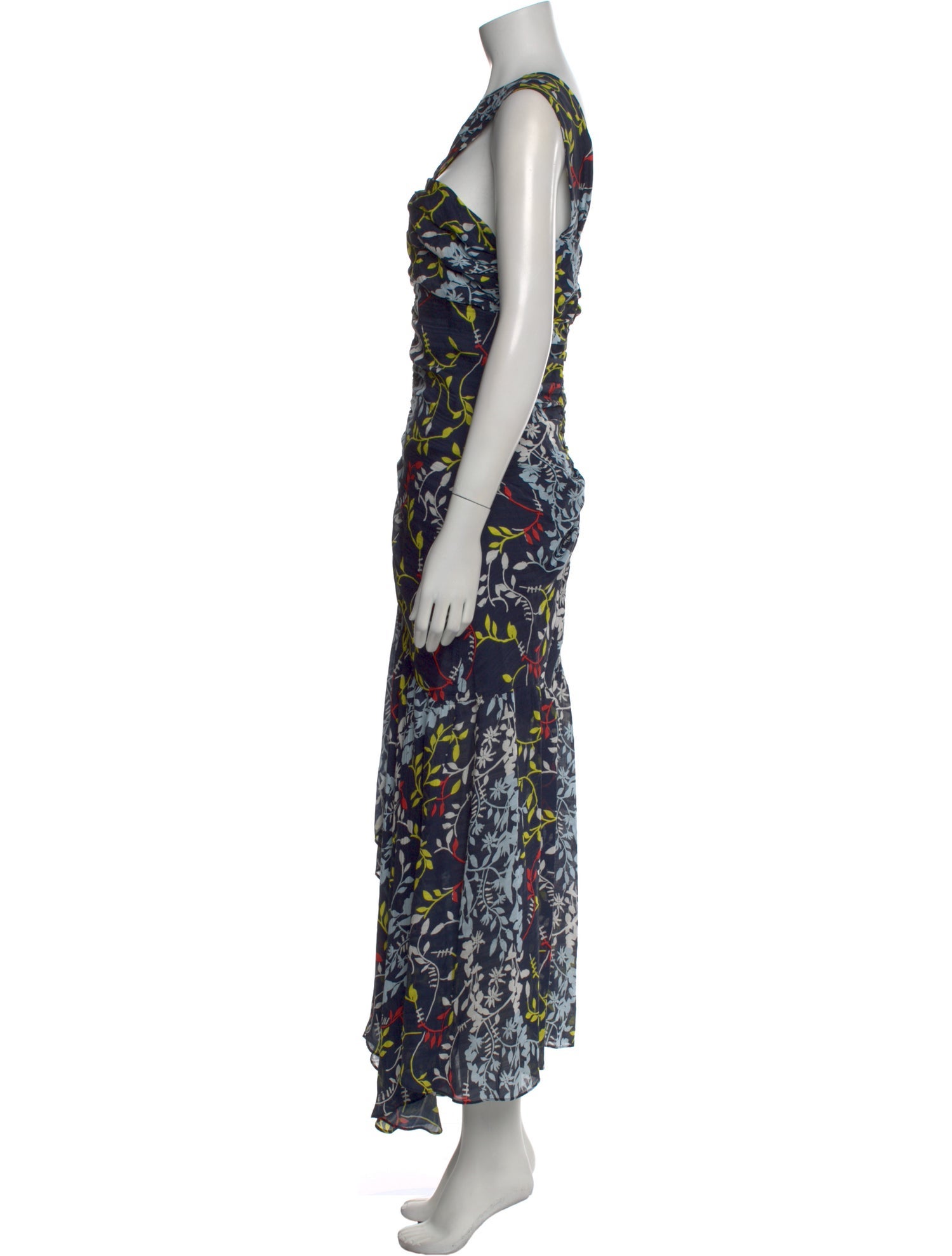 Tanya Taylor Silk Long Dress