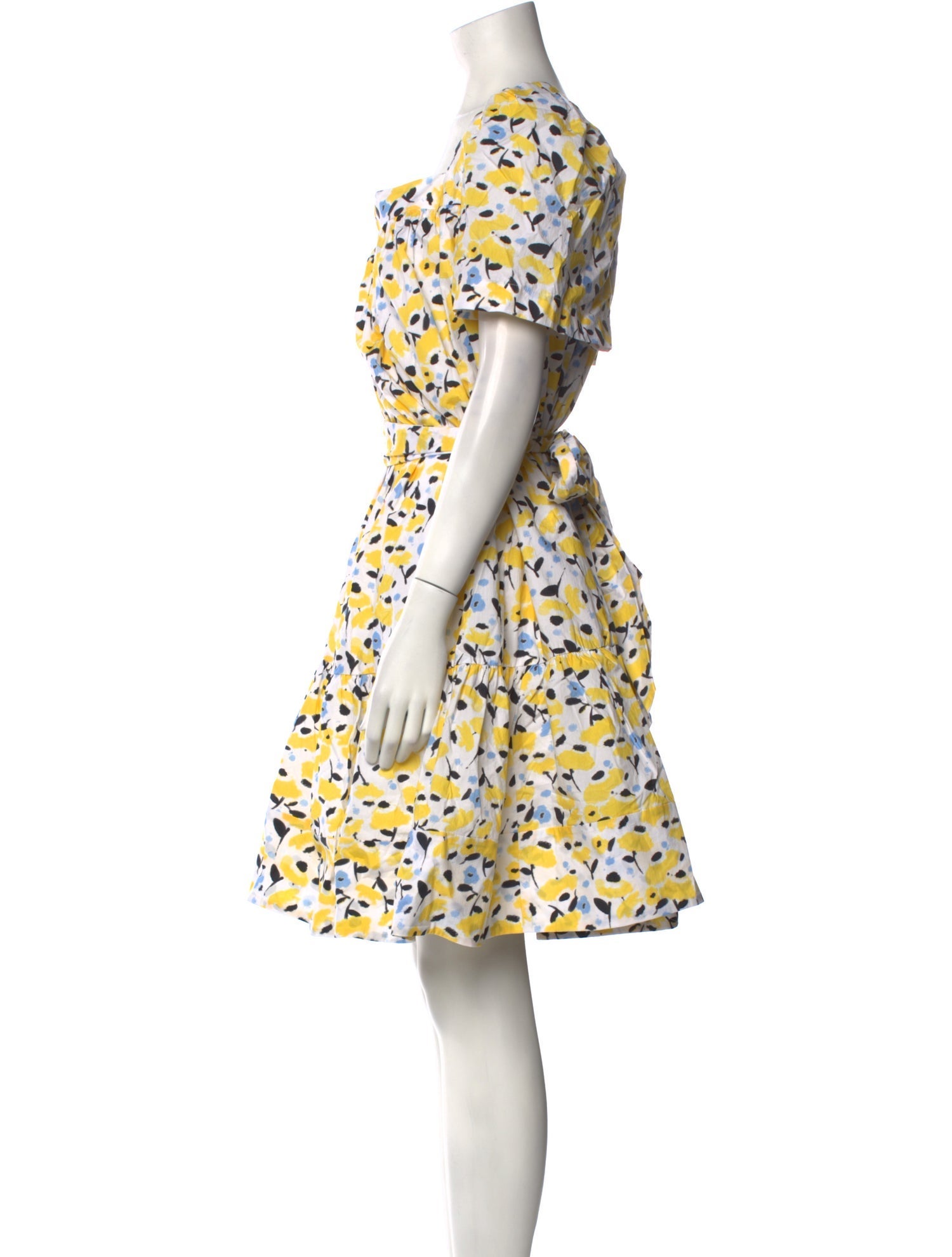 Tanya Taylor Printed Knee-Length Dress w/ Tags