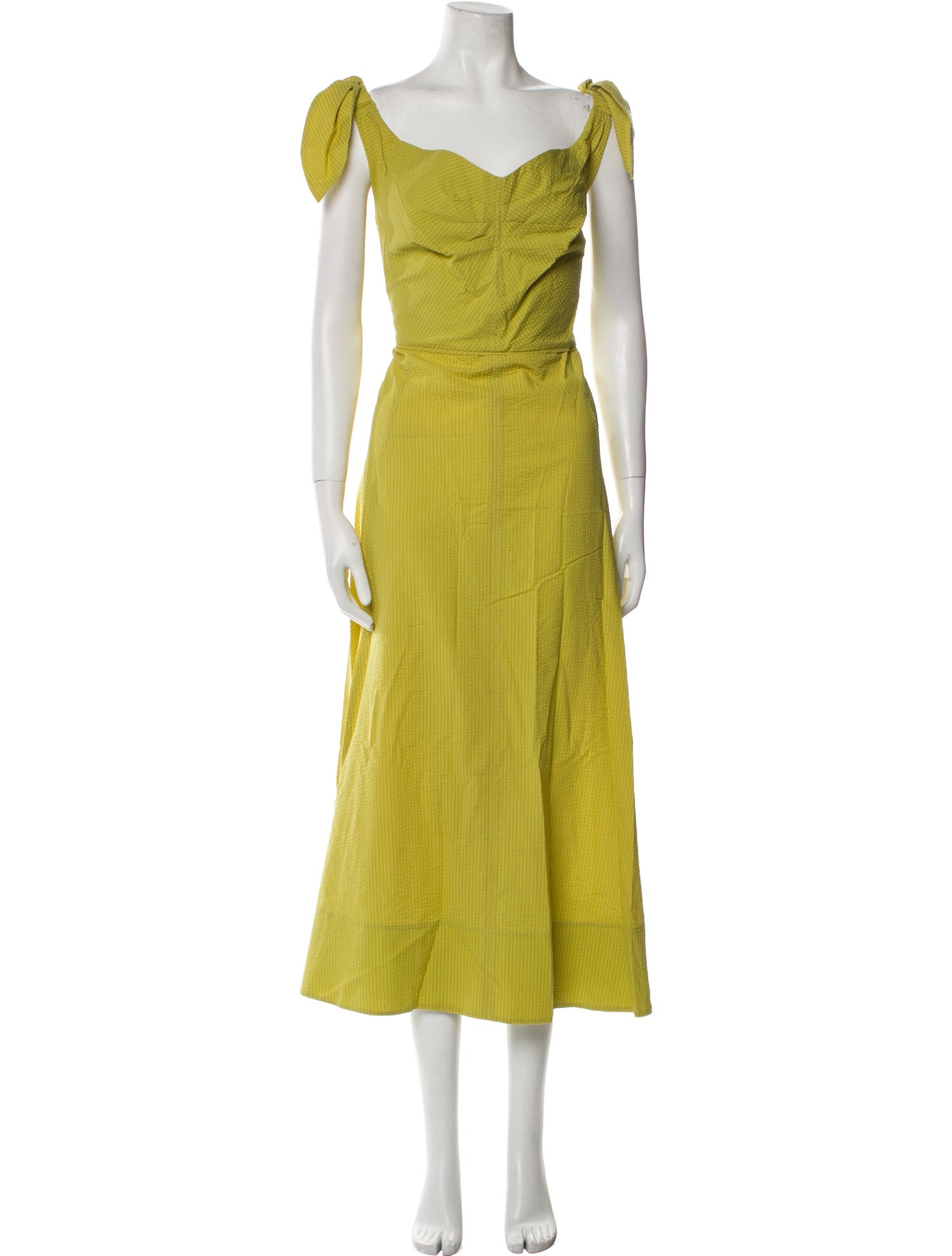 Tanya Taylor Cowl Neck Long Dress