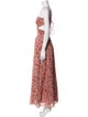 Tanya Taylor Printed Long Dress