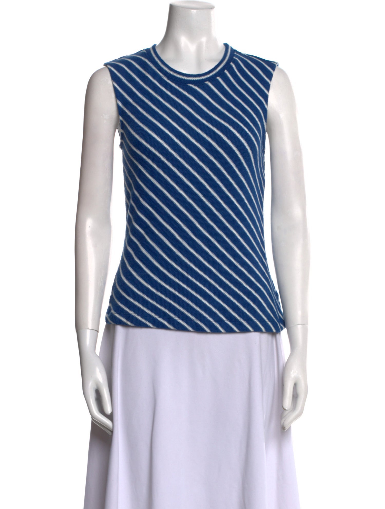 Tanya Taylor Silk Striped Top