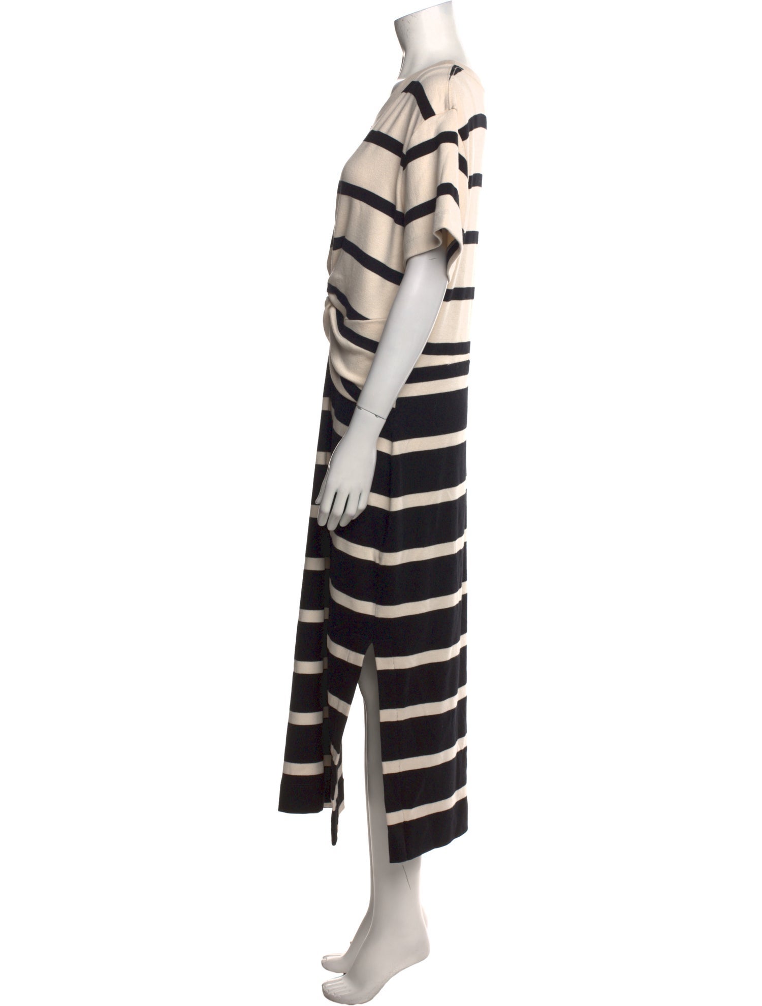 Tanya Taylor Striped Long Dress
