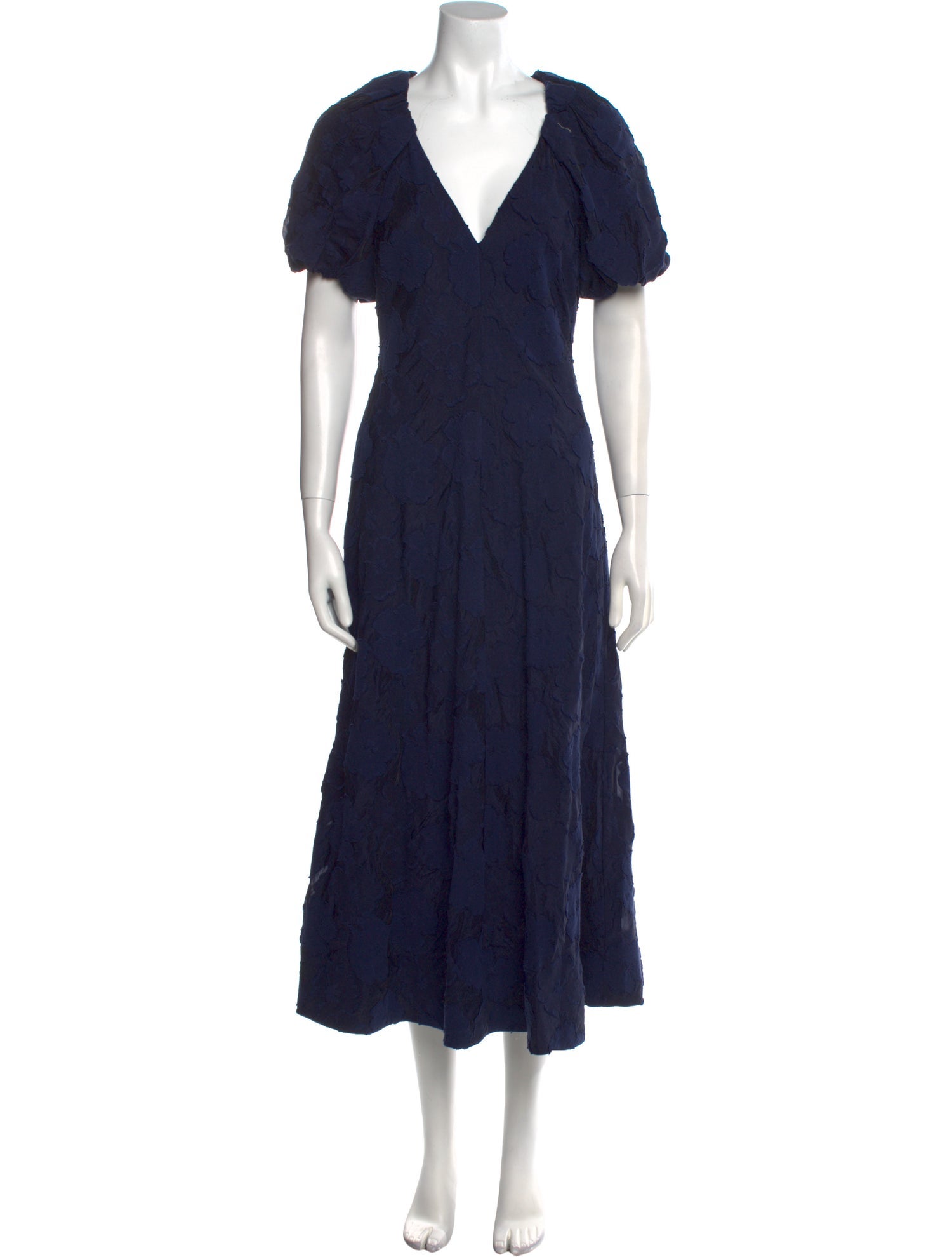 Tanya Taylor V-Neck Long Dress