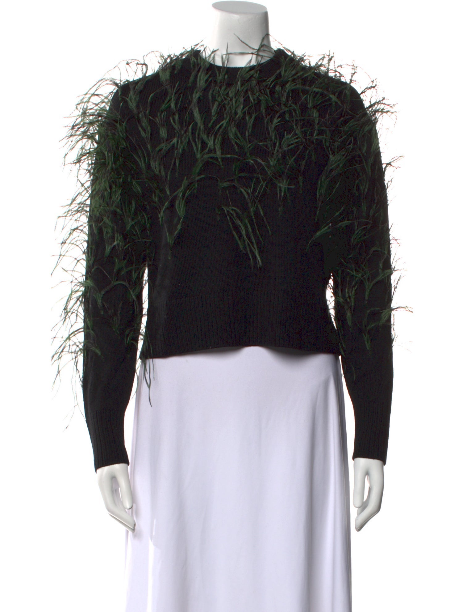 Tanya Taylor Merino Wool Mock Neck Sweater