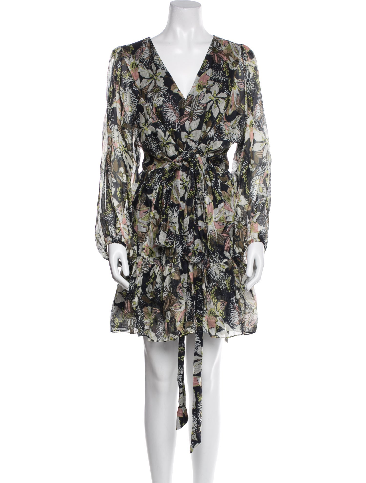 Tanya Taylor Linen Mini Dress