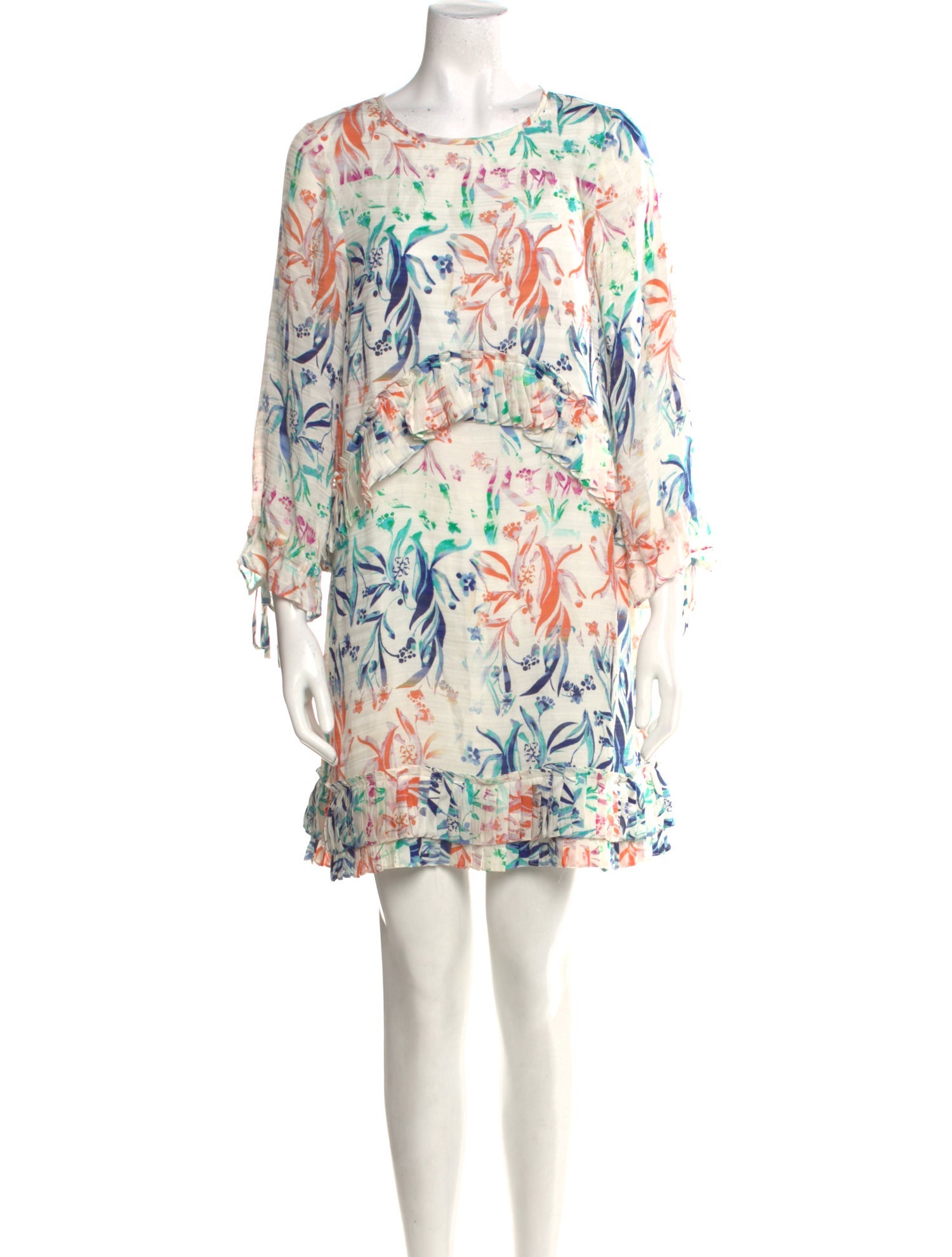 Tanya Taylor Silk Mini Dress