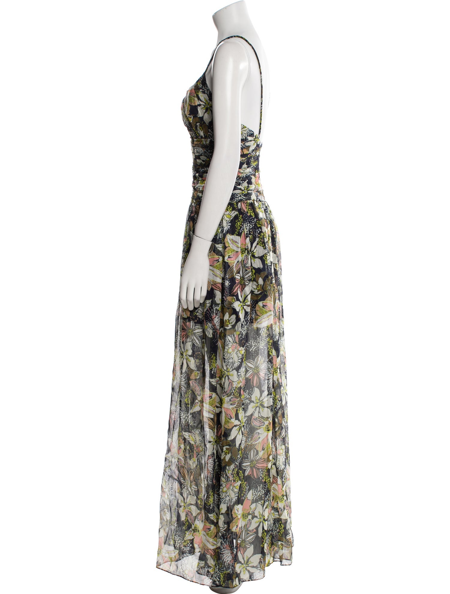 Tanya Taylor Linen Long Dress