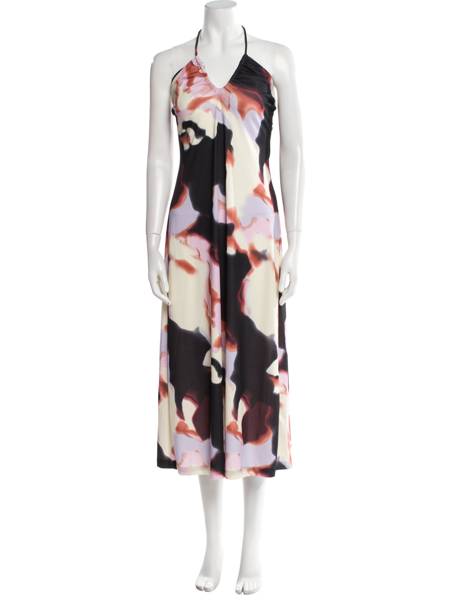 Tanya Taylor Printed Long Dress w/ Tags