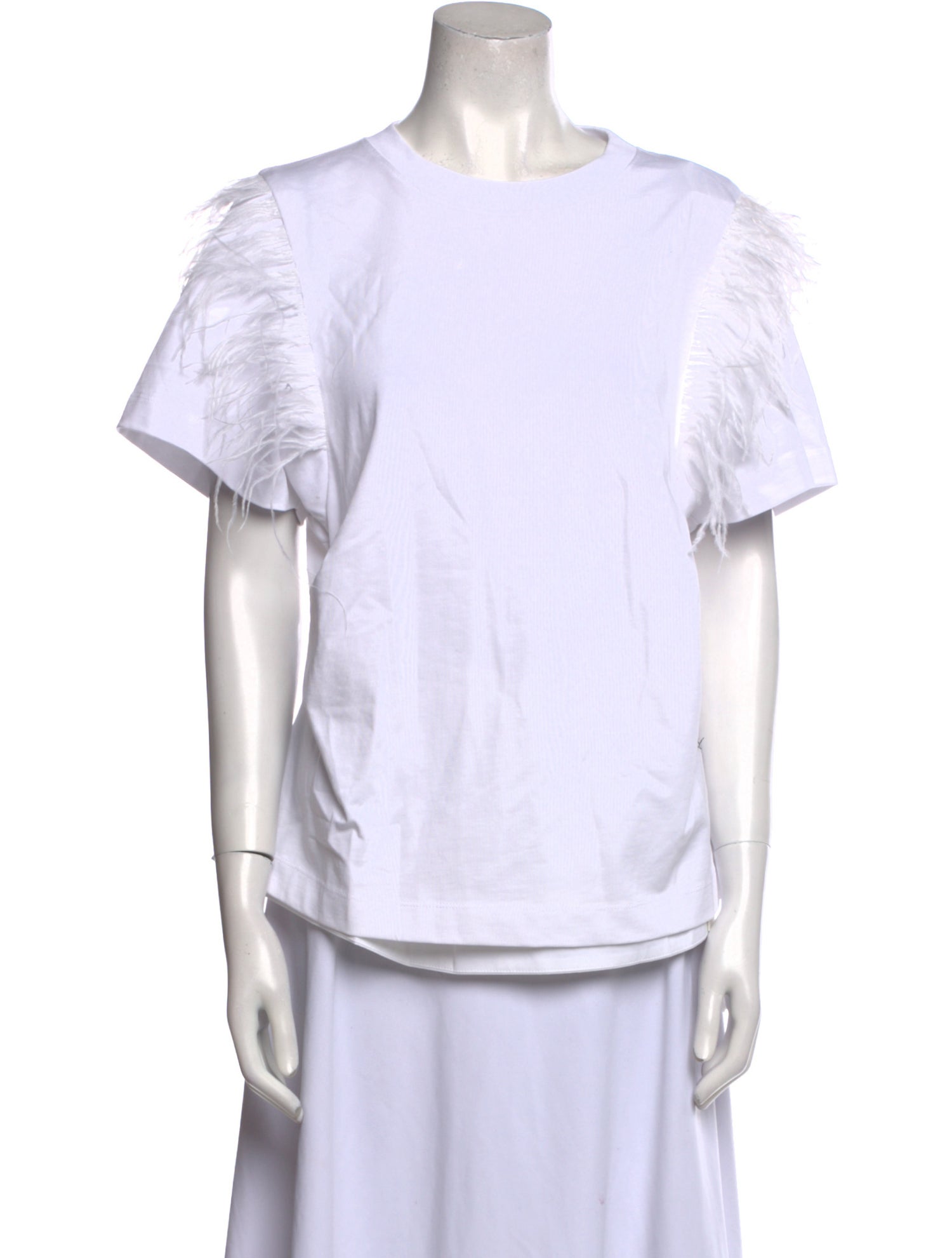 Tanya Taylor Crew Neck Short Sleeve T-Shirt