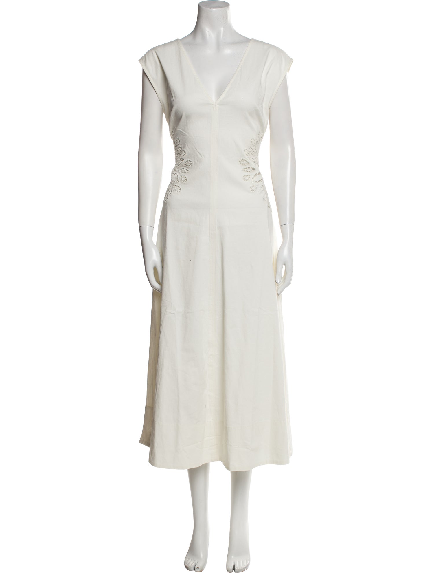 Tanya Taylor V-Neck Long Dress w/ Tags