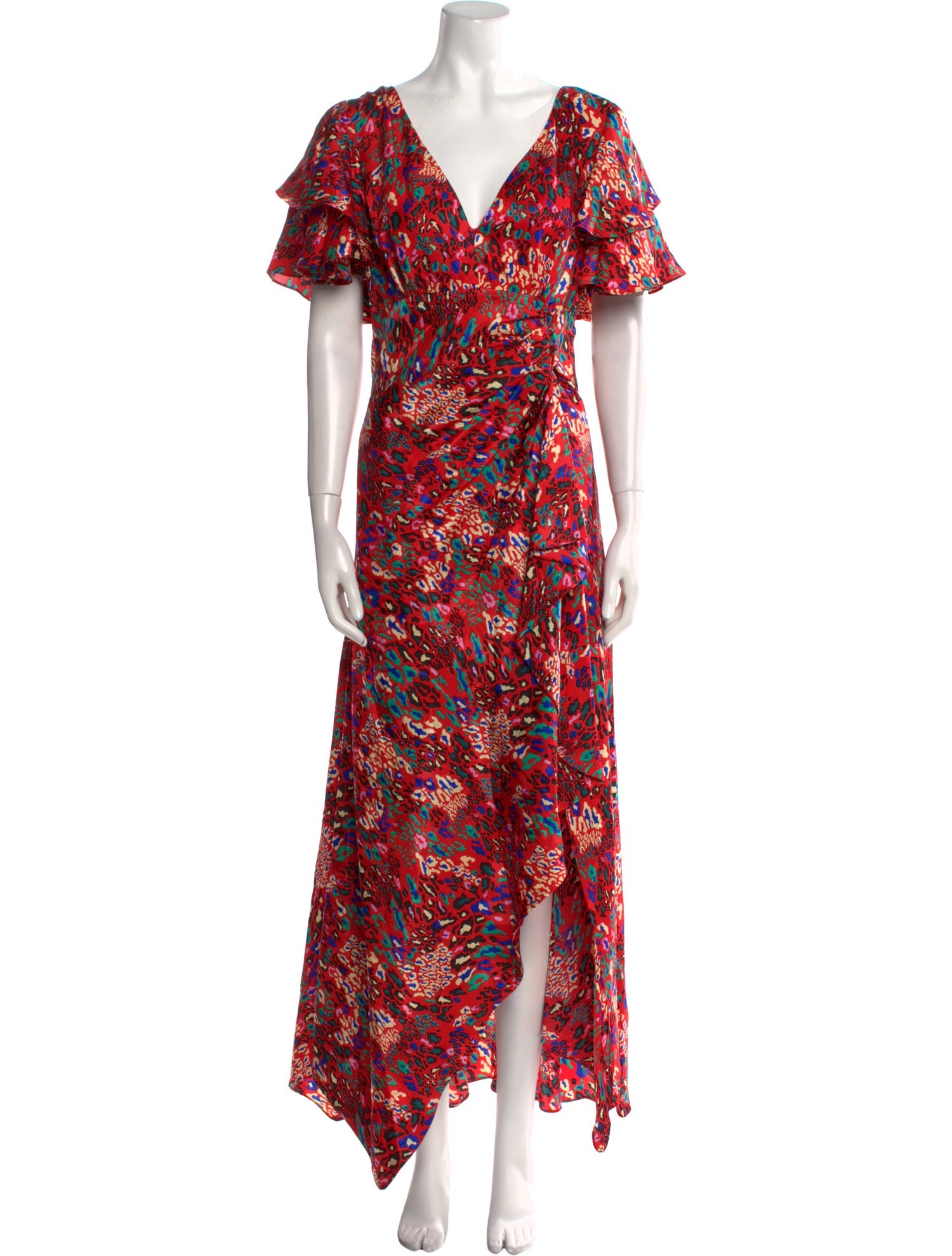 Tanya Taylor Silk Long Dress