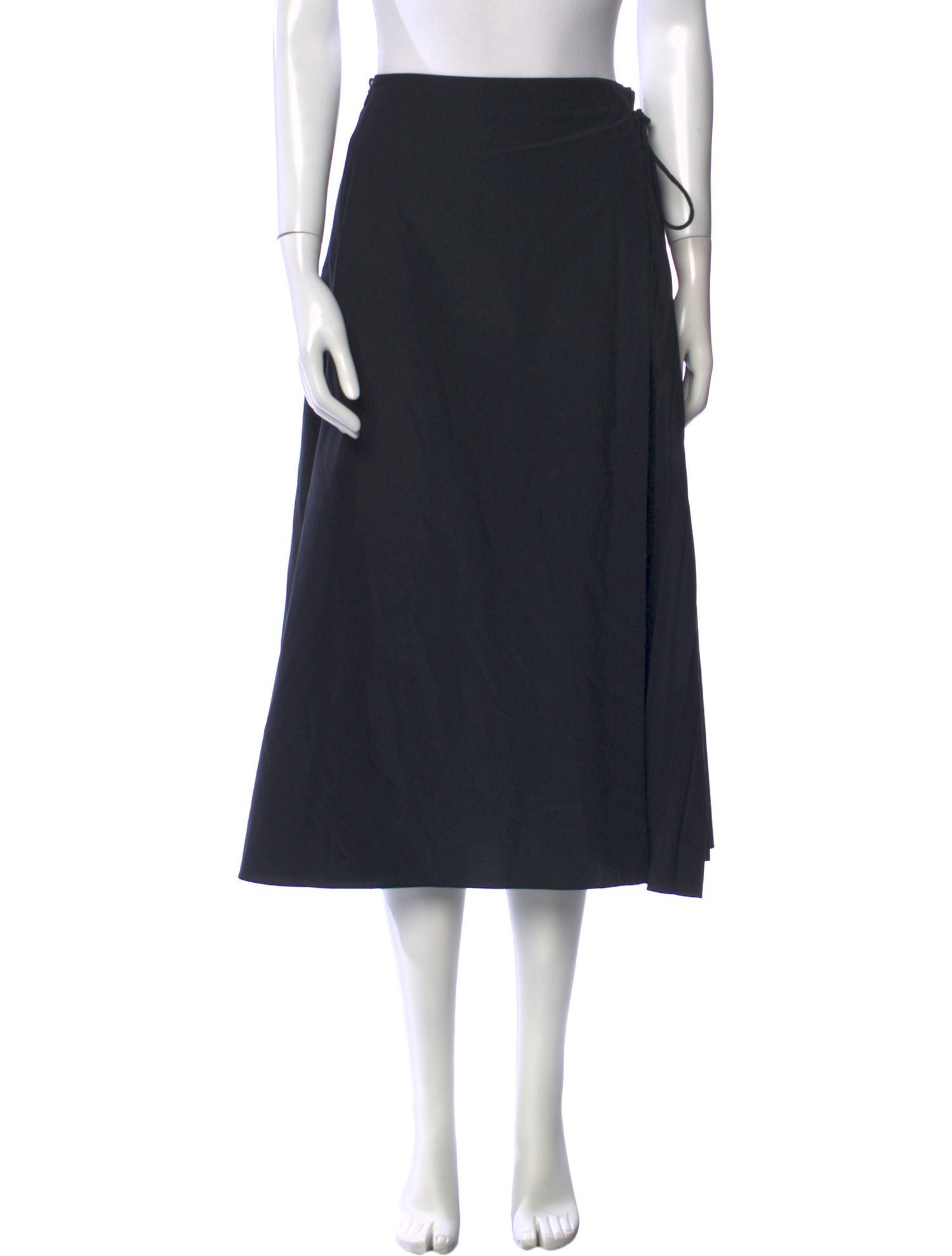 Tanya Taylor Pleated Accents Midi Length Skirt