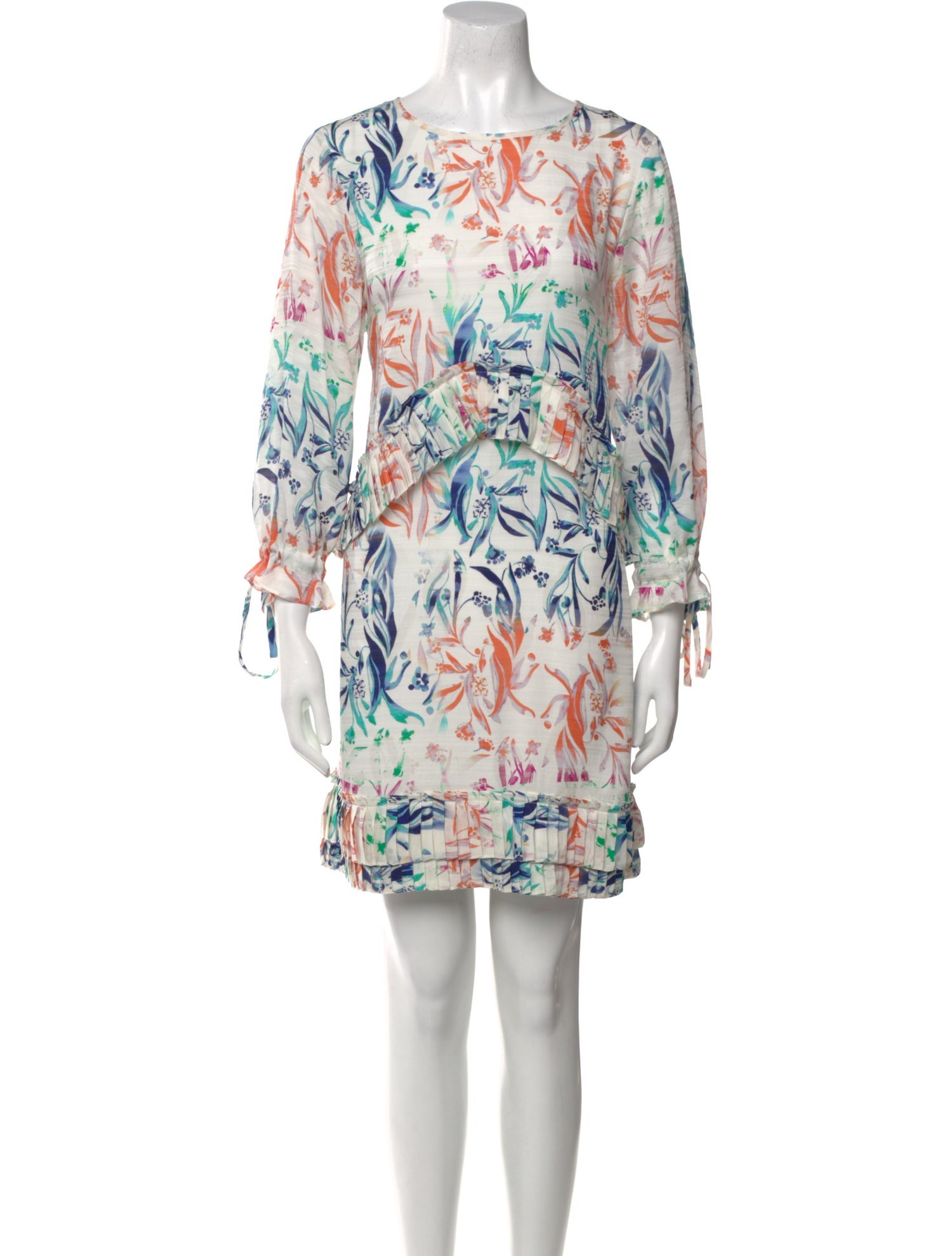 Tanya Taylor Silk Mini Dress