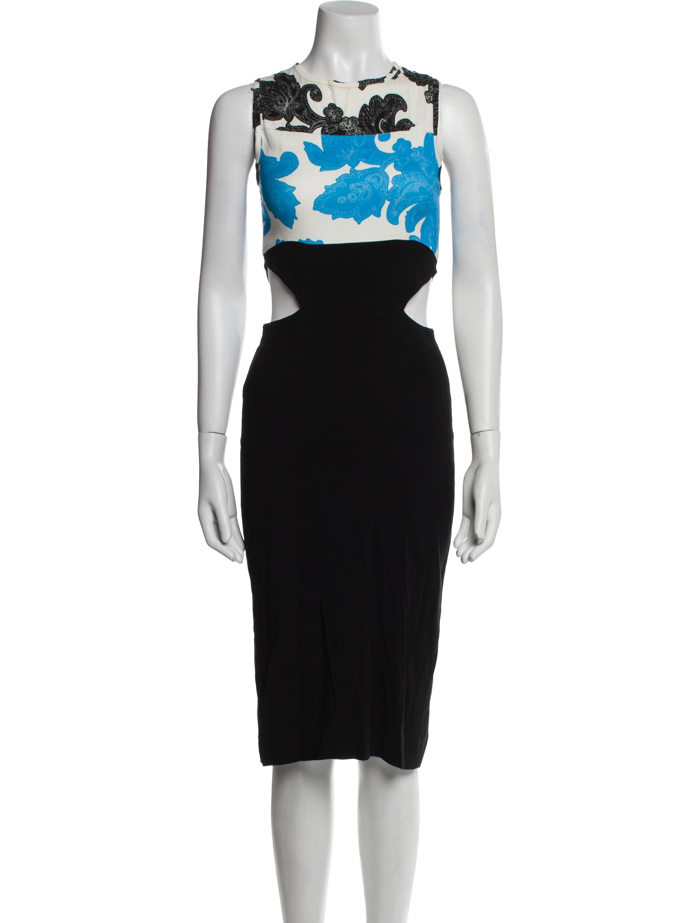 Tanya Taylor Crew Neck Midi Length Dress