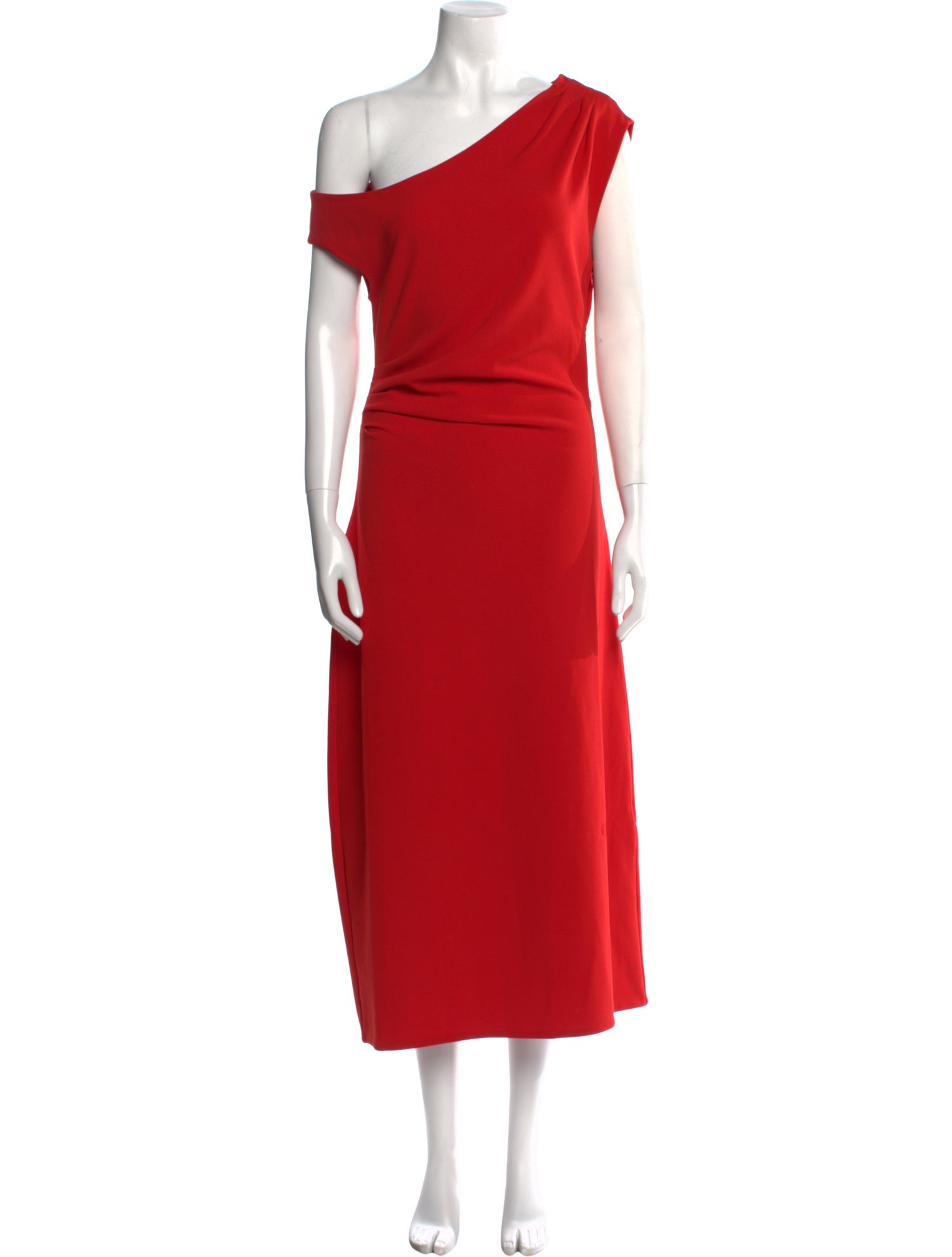 Tanya Taylor One-Shoulder Long Dress