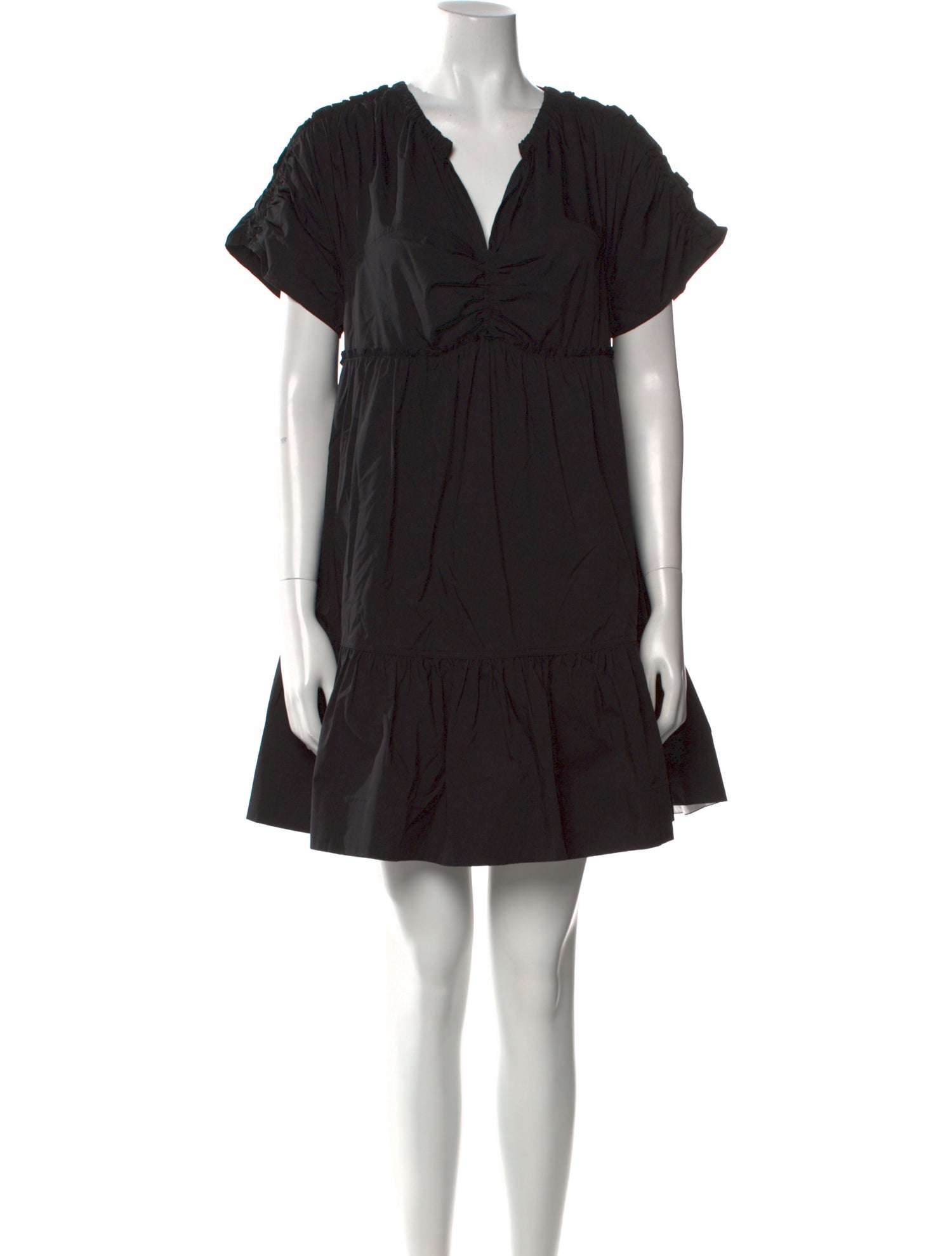 Tanya Taylor V-Neck Mini Dress