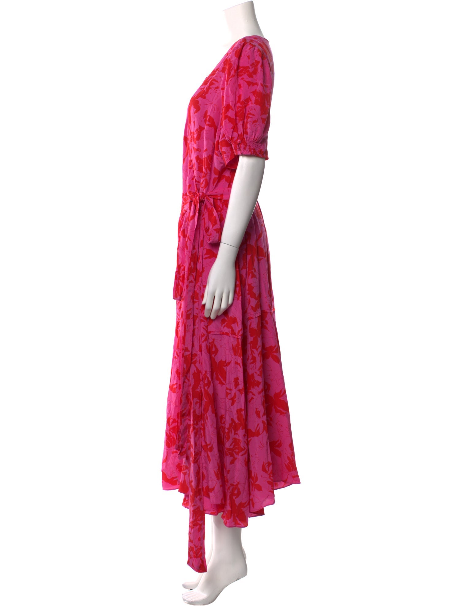 Tanya Taylor Silk Long Dress