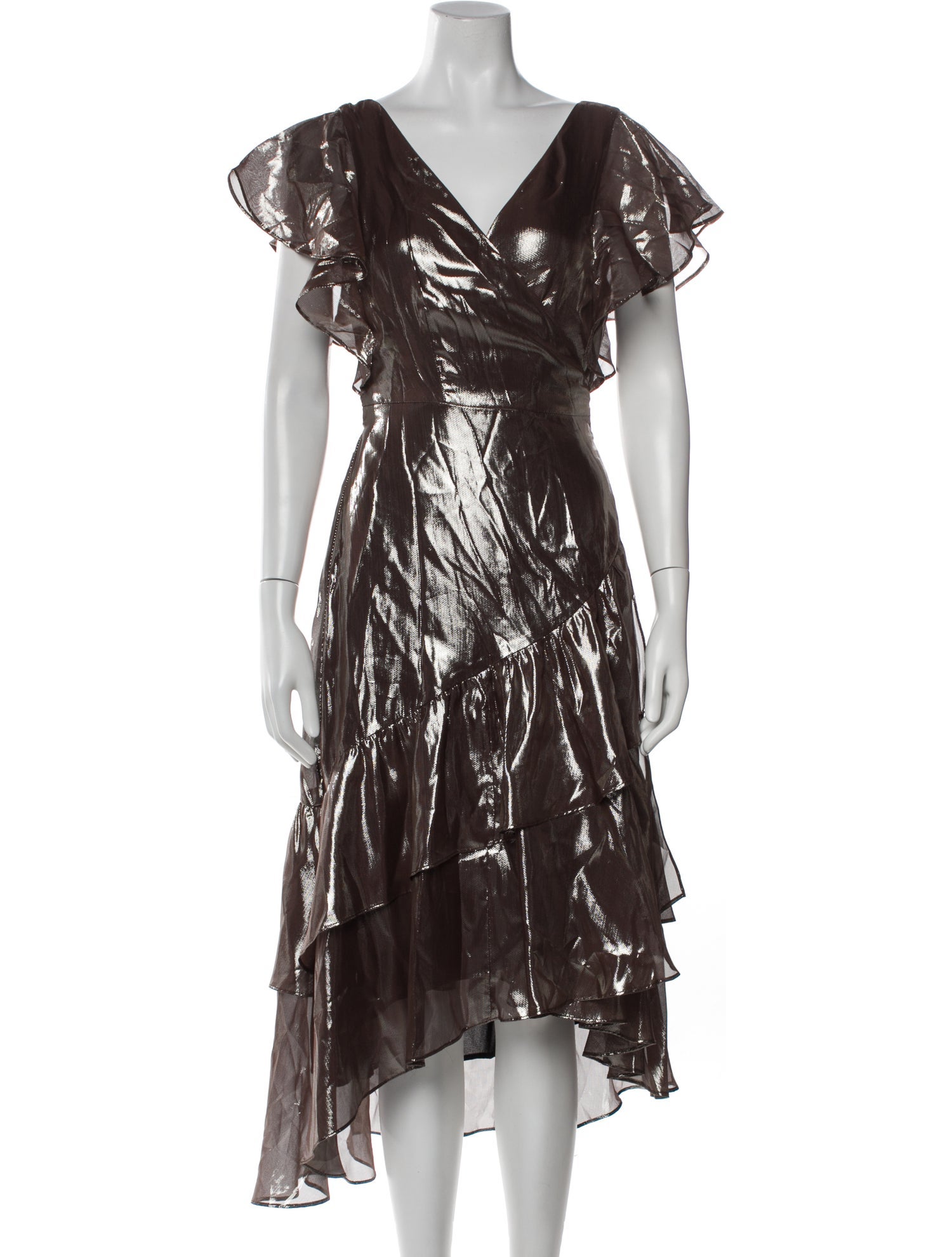 Tanya Taylor Silk Long Dress