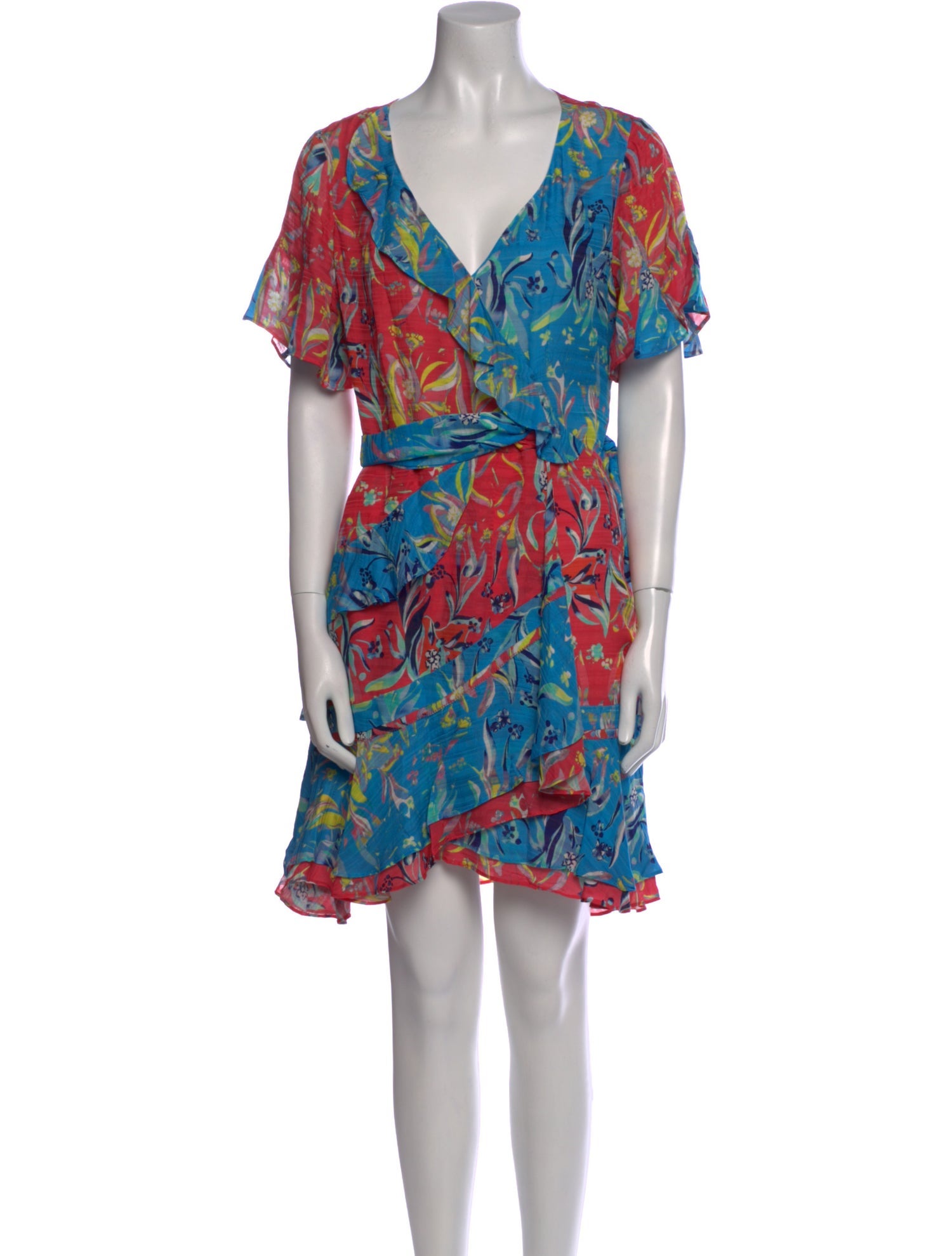 Tanya Taylor Silk Mini Dress