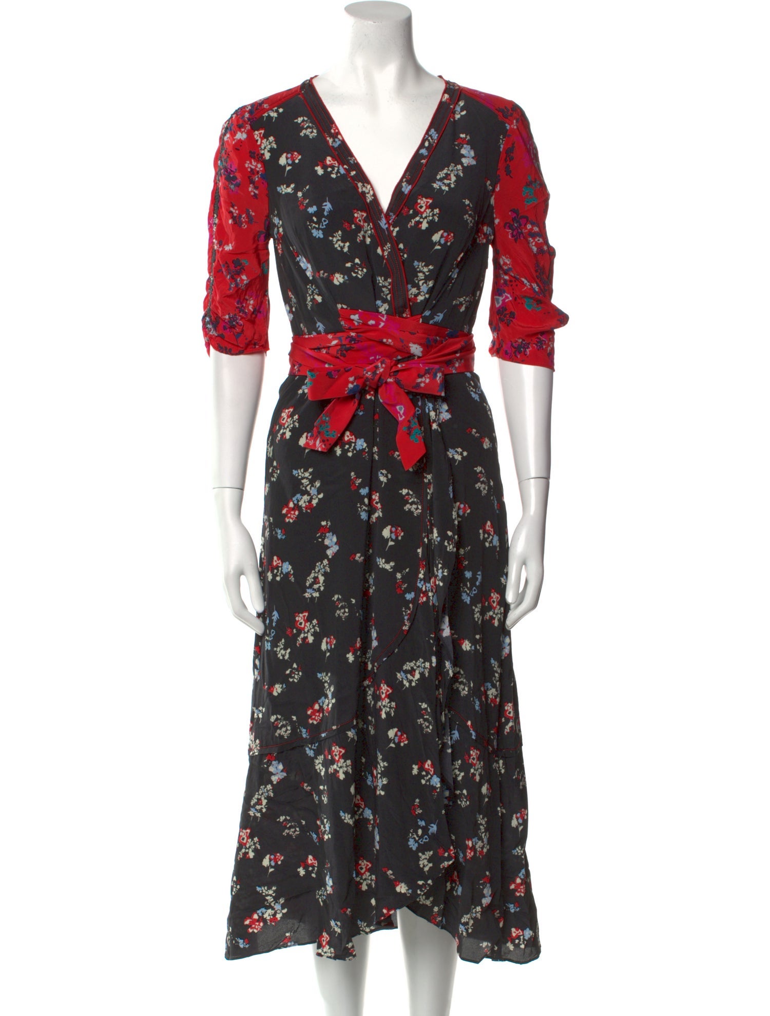 Tanya Taylor Silk Long Dress