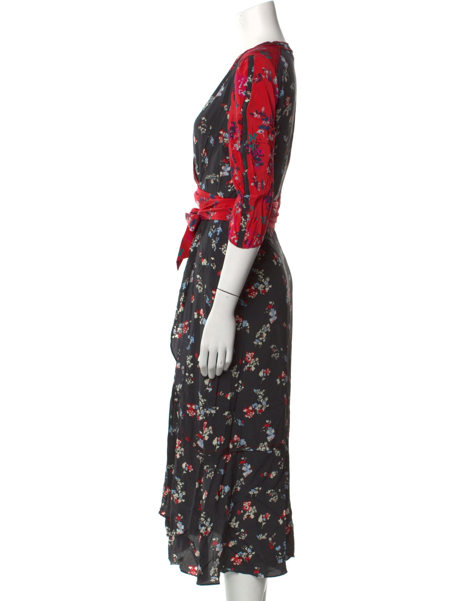 Tanya Taylor Silk Long Dress