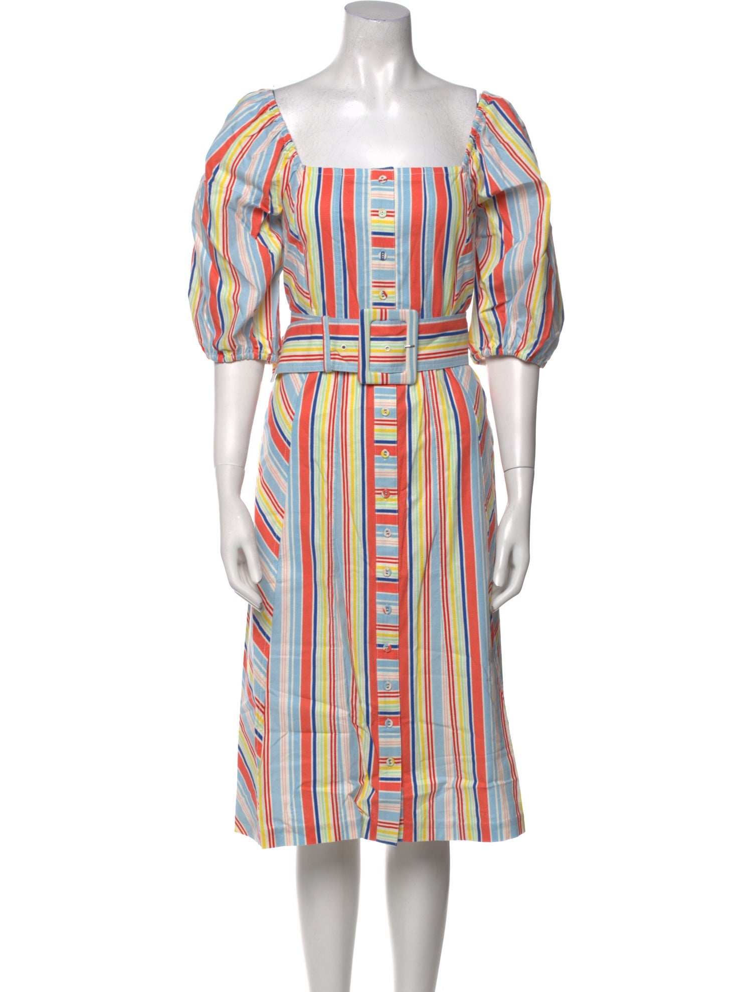 Tanya Taylor Linen Midi Length Dress w/ Tags